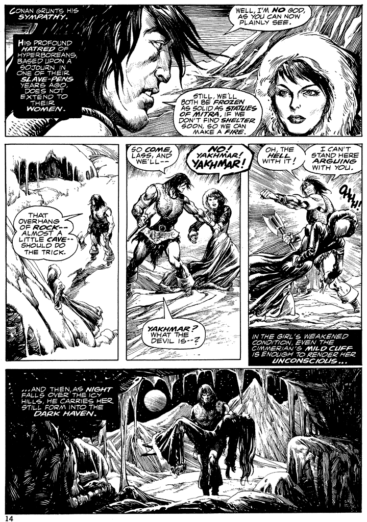 Read online The Savage Sword Of Conan comic -  Issue #34 - 14