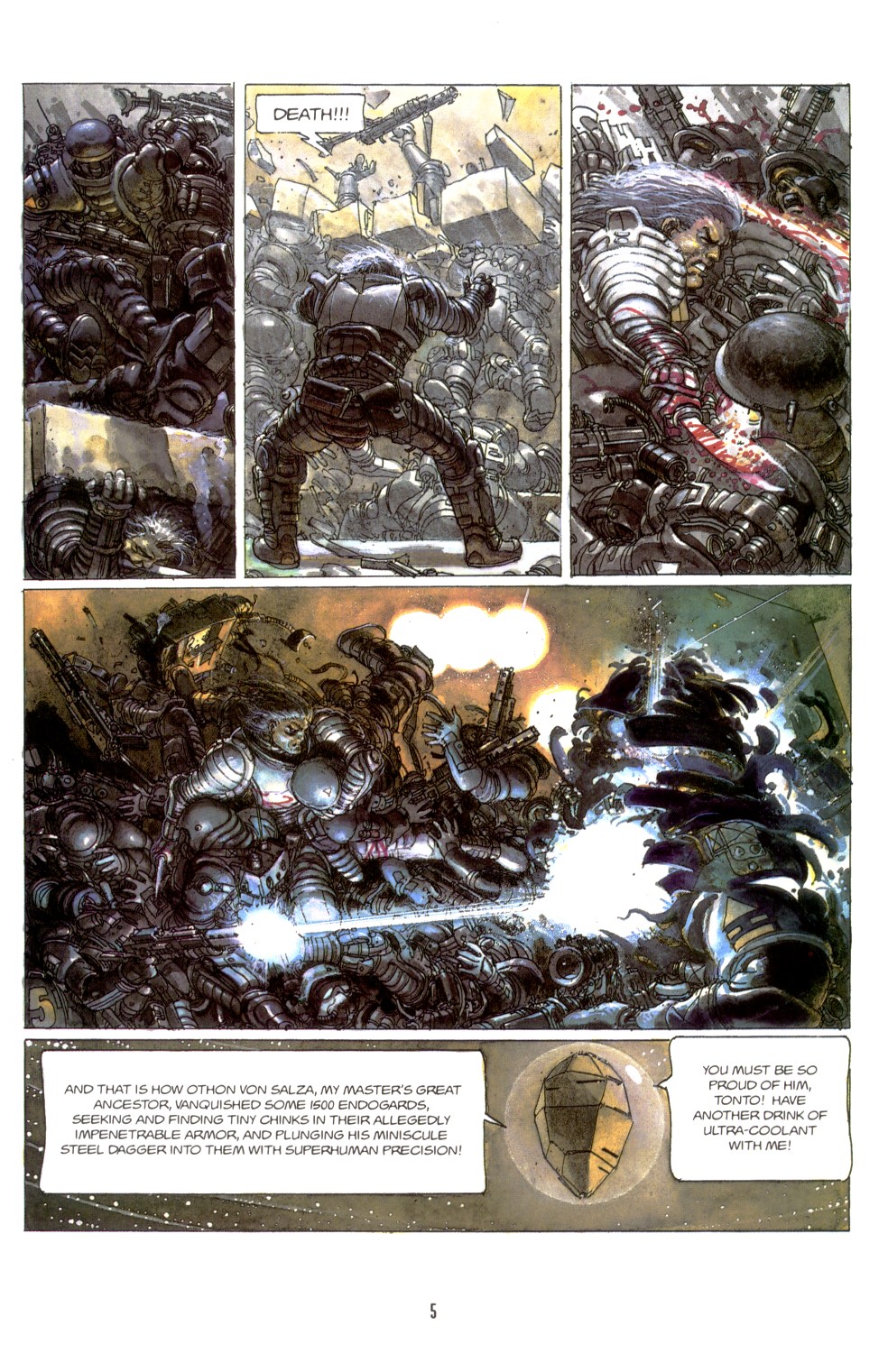 Read online The Metabarons comic -  Issue #2 - The Last Stand - 7