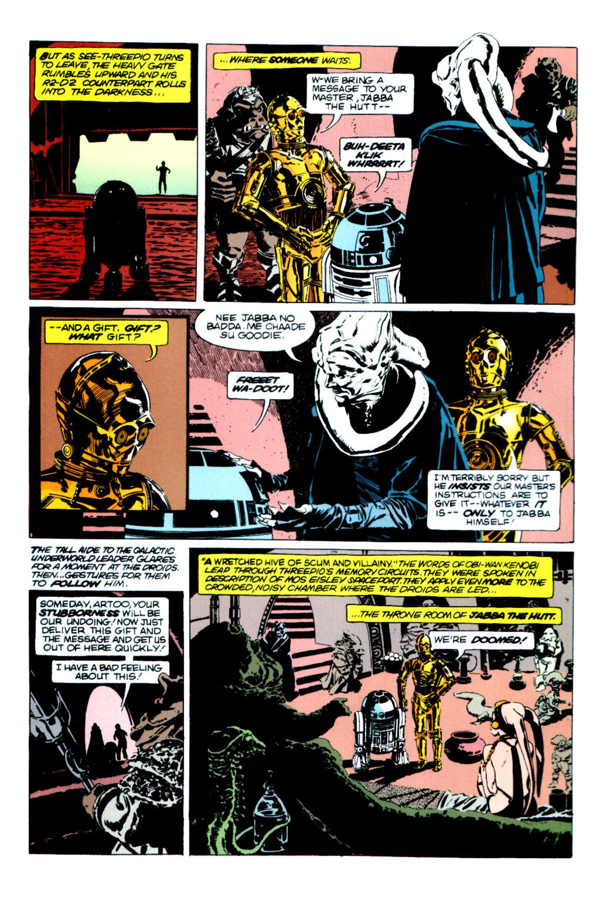 Read online Classic Star Wars: Return of the Jedi comic - Issue #1