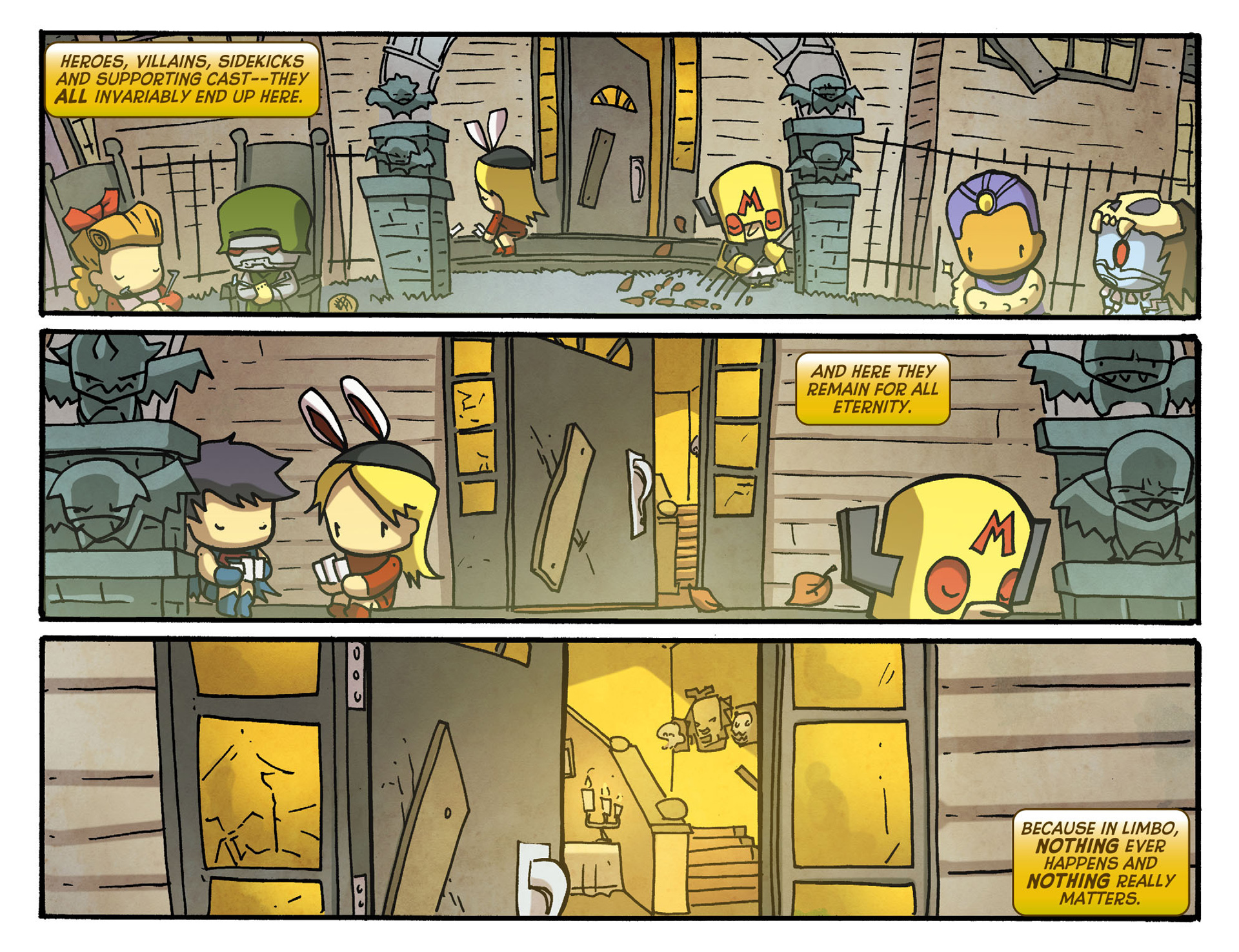 Read online Scribblenauts Unmasked: A Crisis of Imagination comic -  Issue #15 - 4