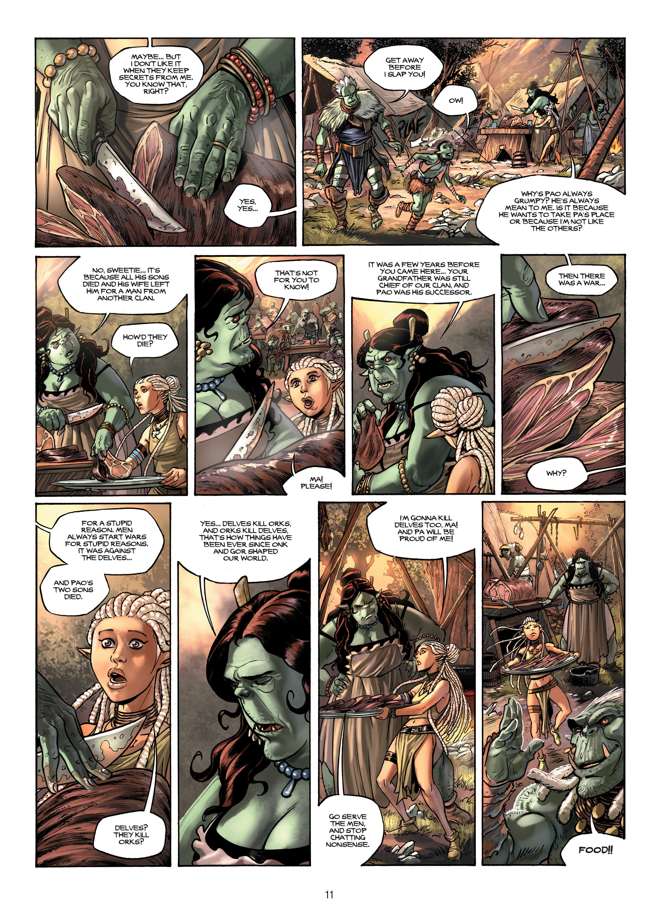 Read online Elves comic -  Issue #12 - 11