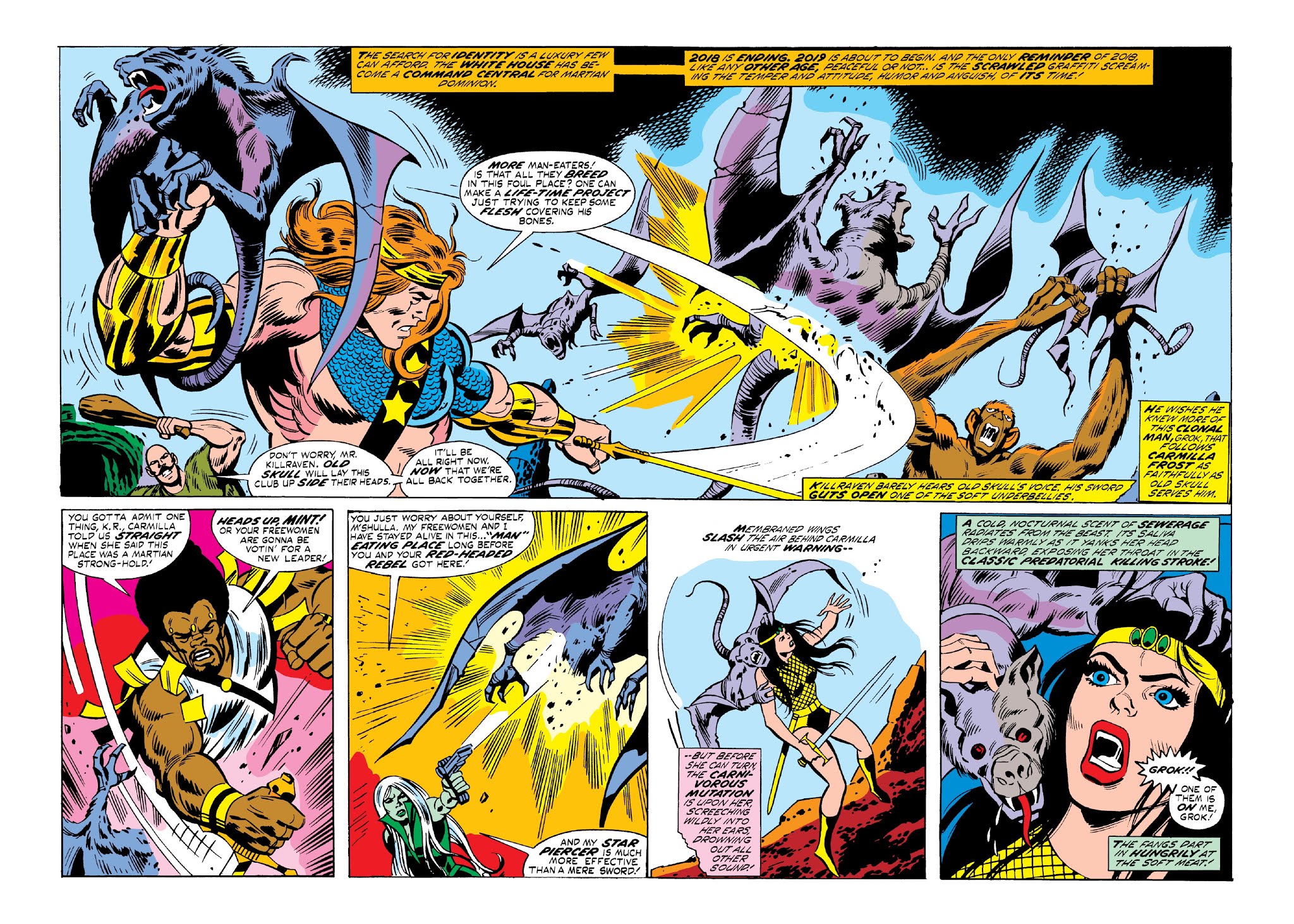 Read online Marvel Masterworks: Killraven comic -  Issue # TPB 1 (Part 2) - 27