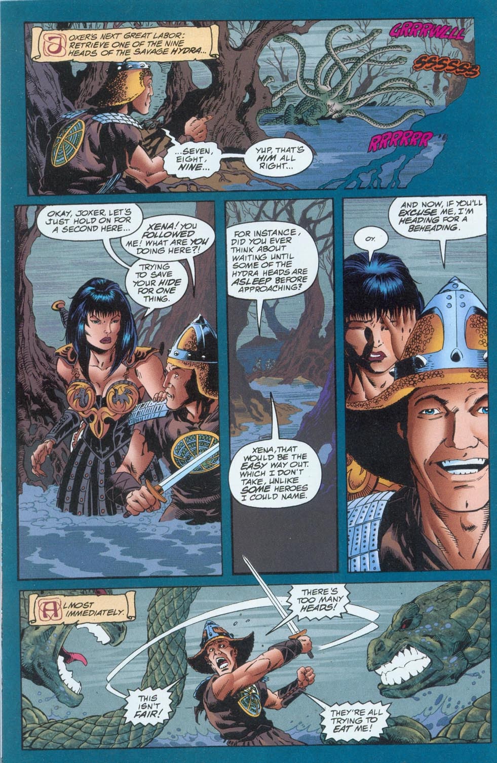 Read online Xena: Warrior Princess/Joxer: Warrior Prince comic -  Issue #1 - 16