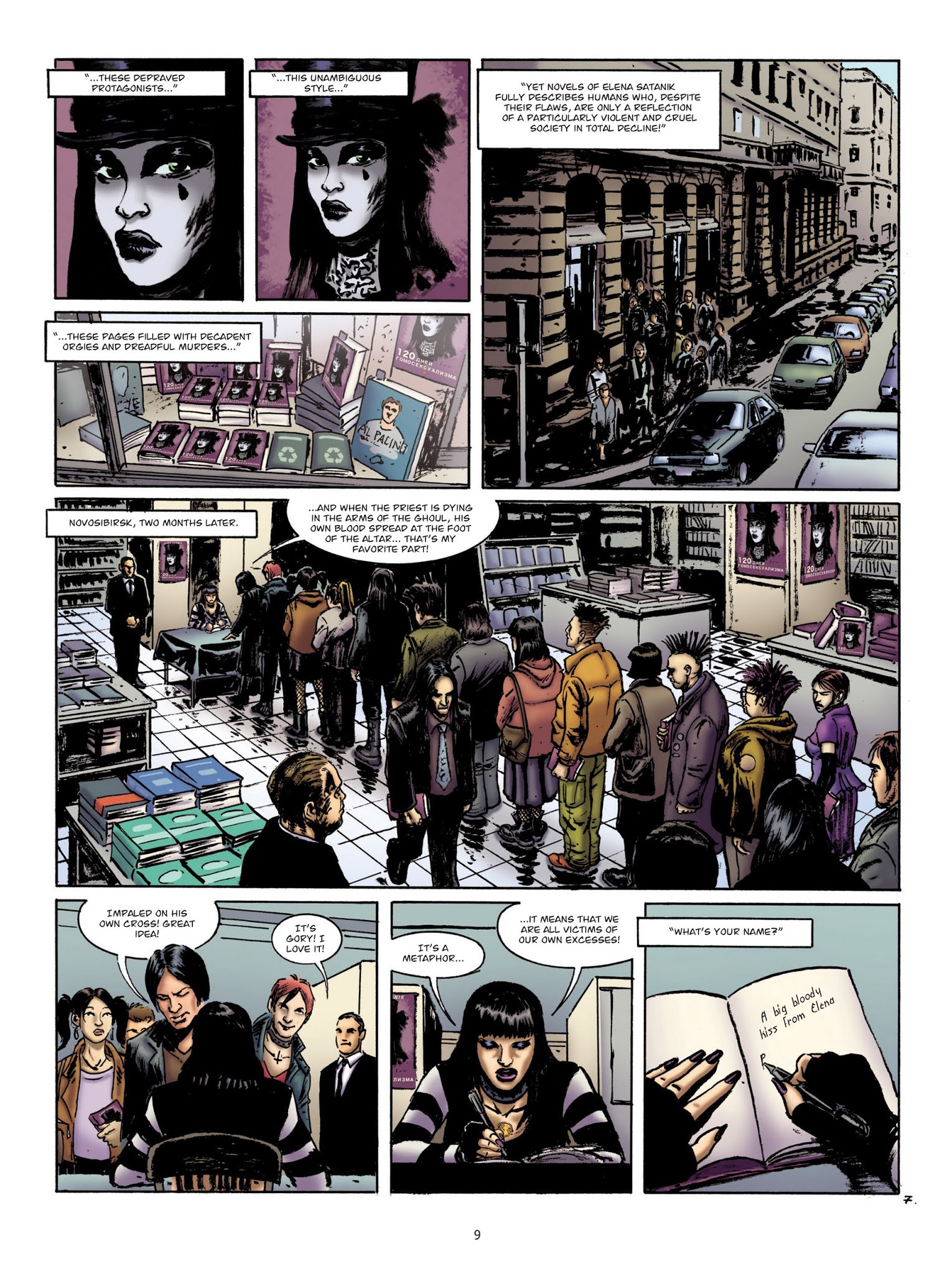 Read online Zodiaque comic -  Issue #6 - 9