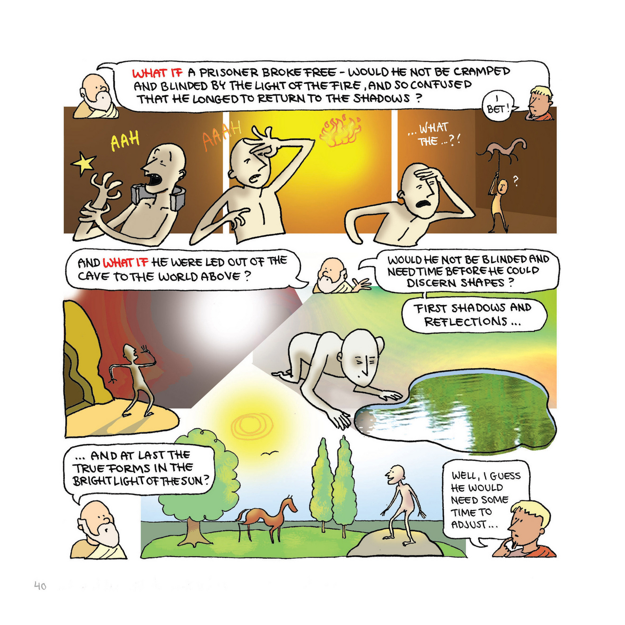 Read online Philosophy: A Discovery in Comics comic -  Issue # TPB - 41