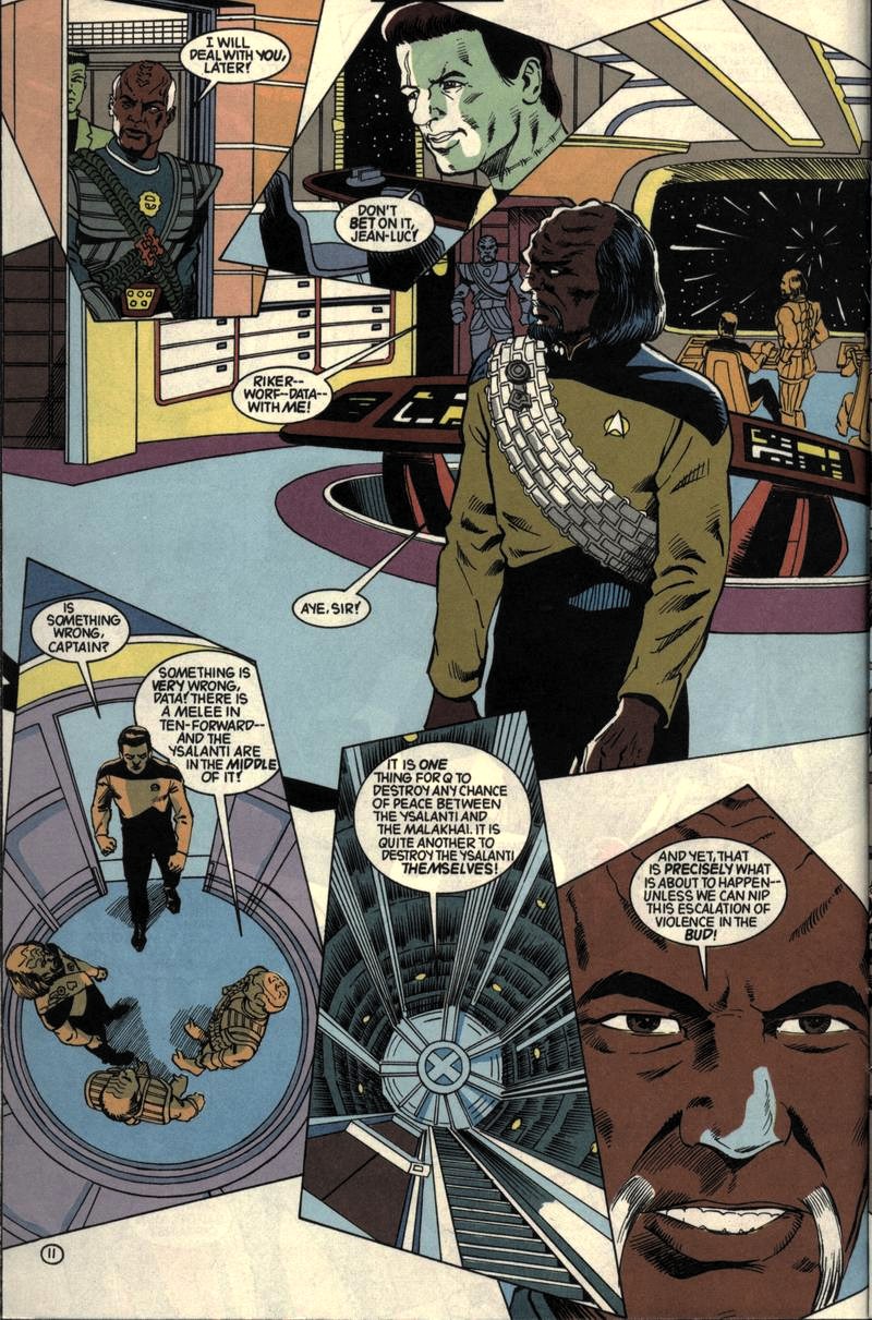 Read online Star Trek: The Next Generation (1989) comic -  Issue #34 - 9