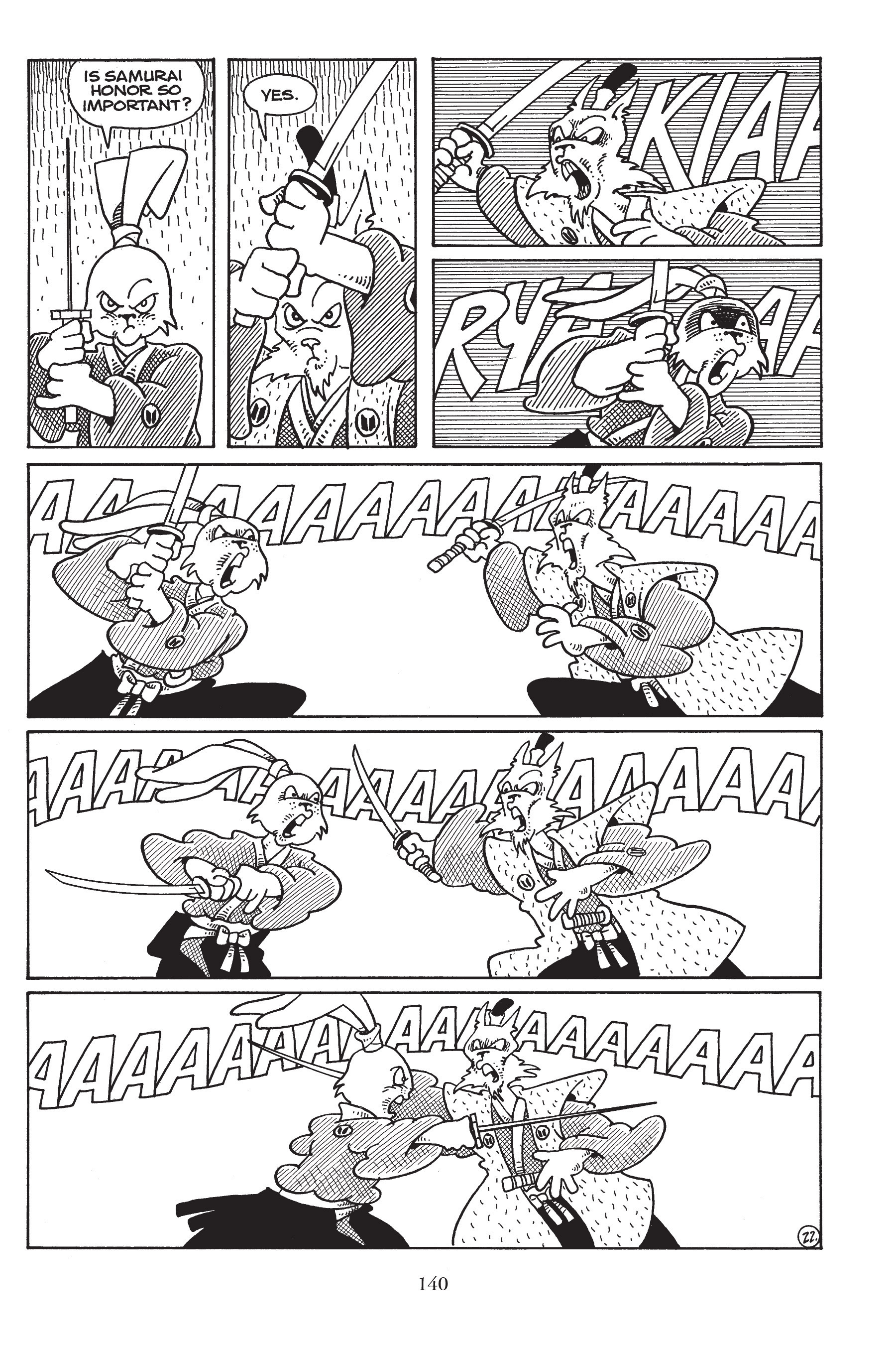 Read online Usagi Yojimbo (1987) comic -  Issue # _TPB 4 - 138