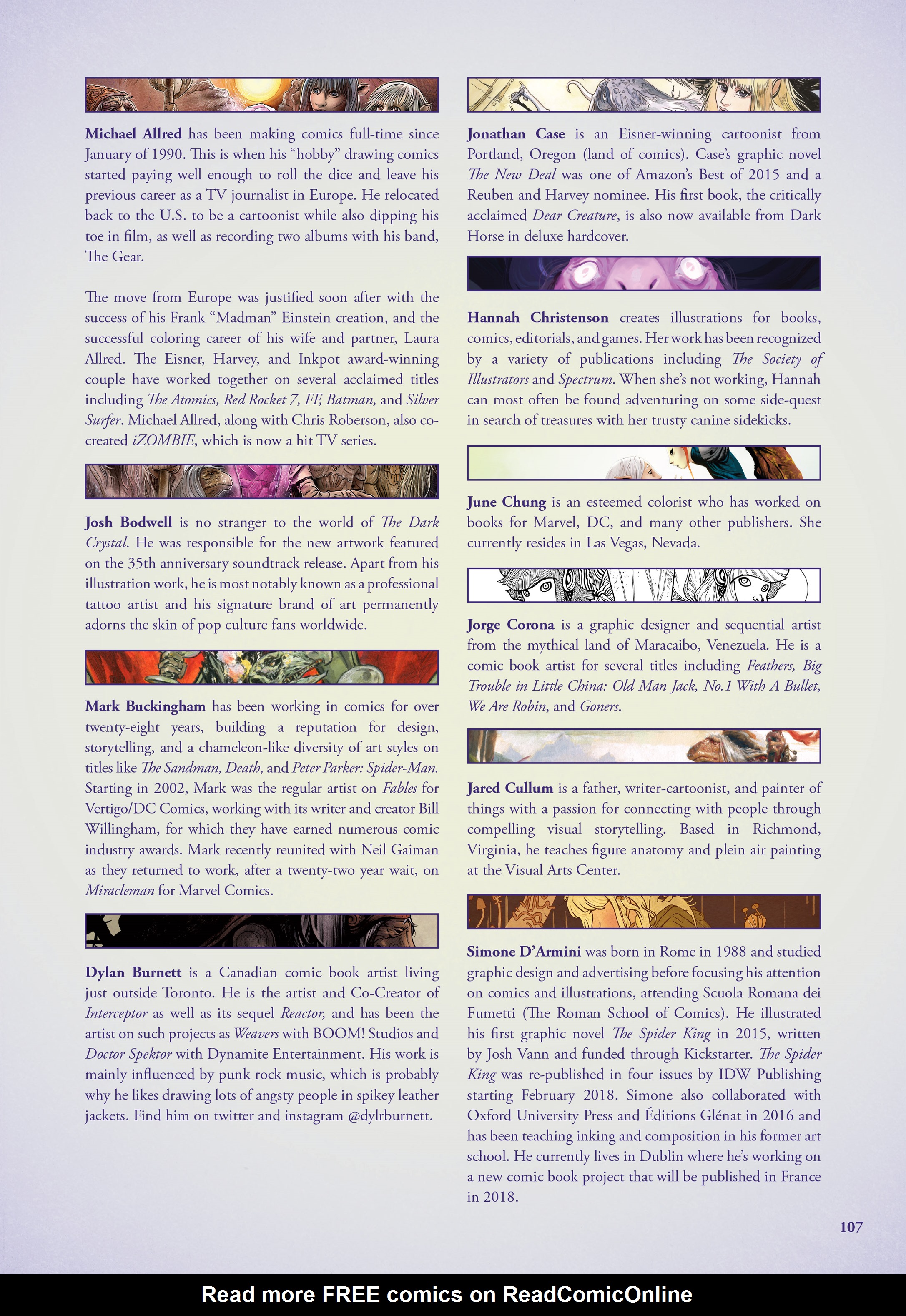Read online Jim Henson's The Dark Crystal Artist Tribute comic -  Issue # TPB - 93