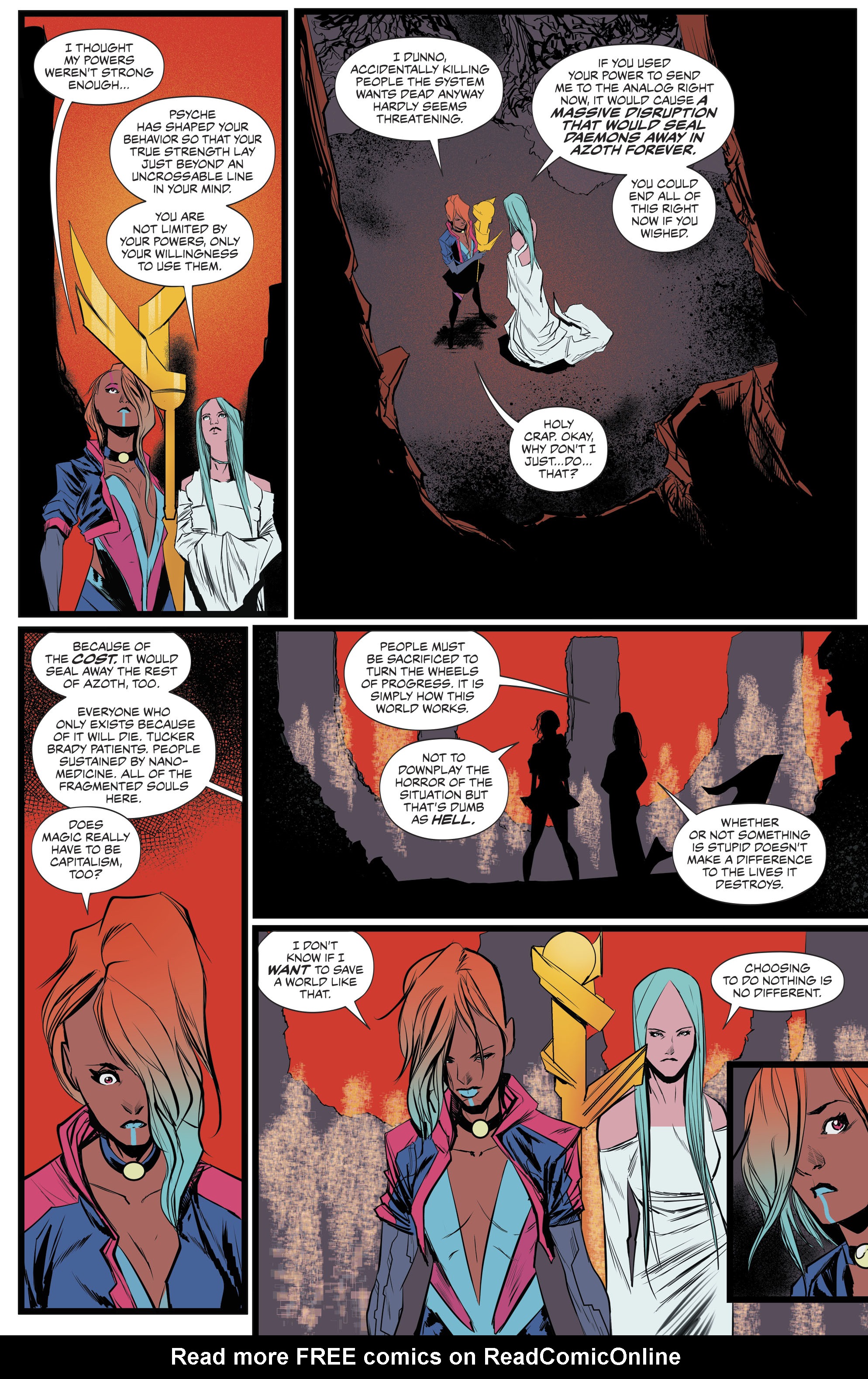 Read online Goddess Mode comic -  Issue #5 - 18