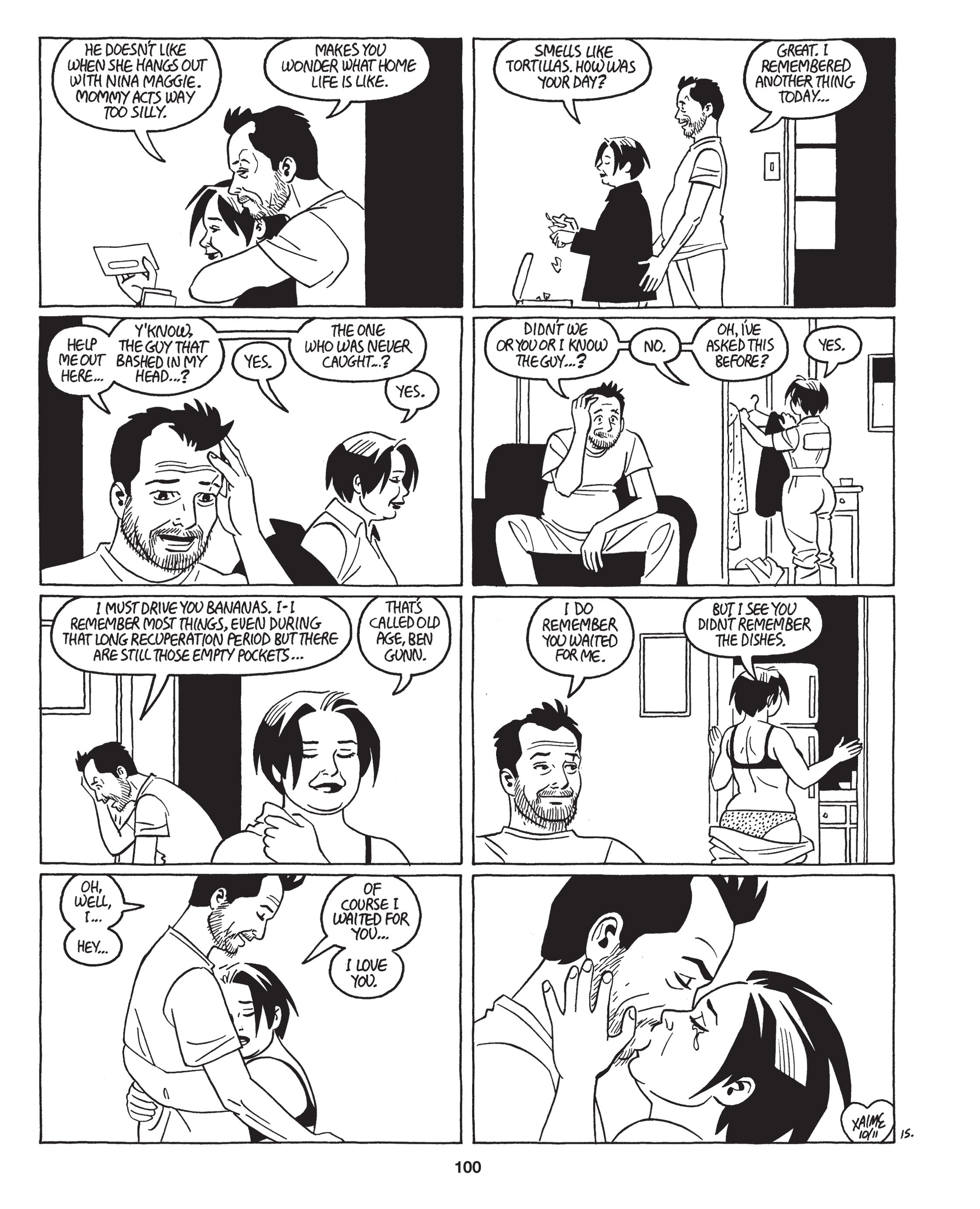 Read online Love and Rockets: New Stories comic -  Issue #4 - 102