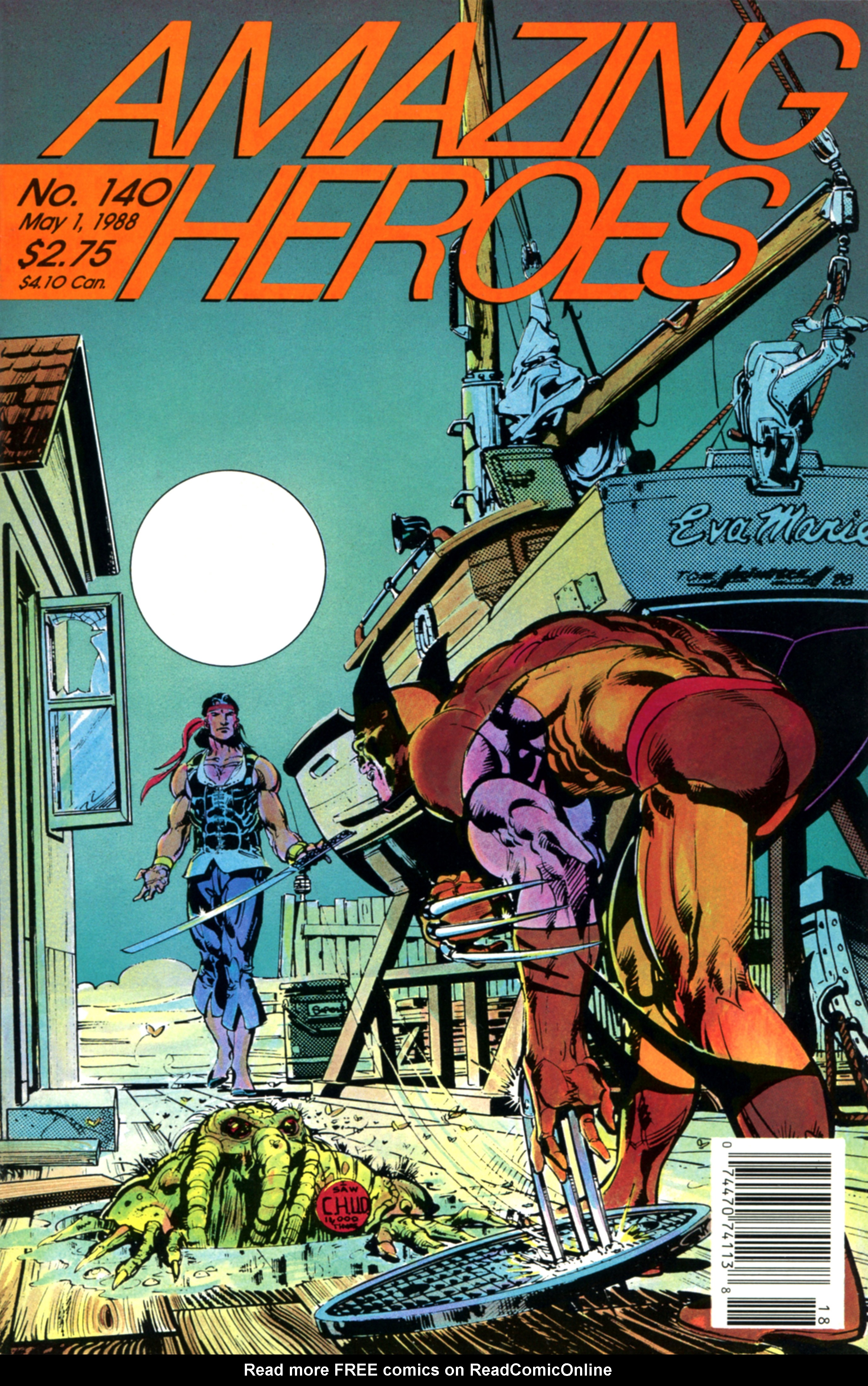 Read online Amazing Heroes comic -  Issue #140 - 1