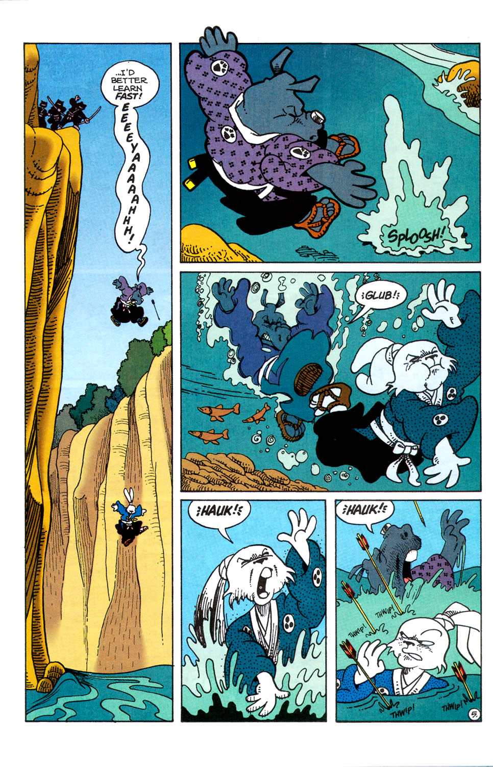 Usagi Yojimbo (1993) Issue #1 #1 - English 6