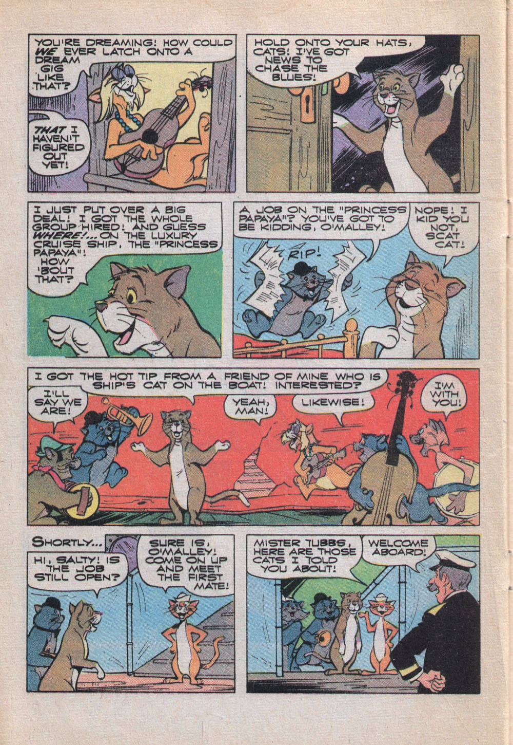 Read online O'Malley and the Alley Cats comic -  Issue #2 - 4