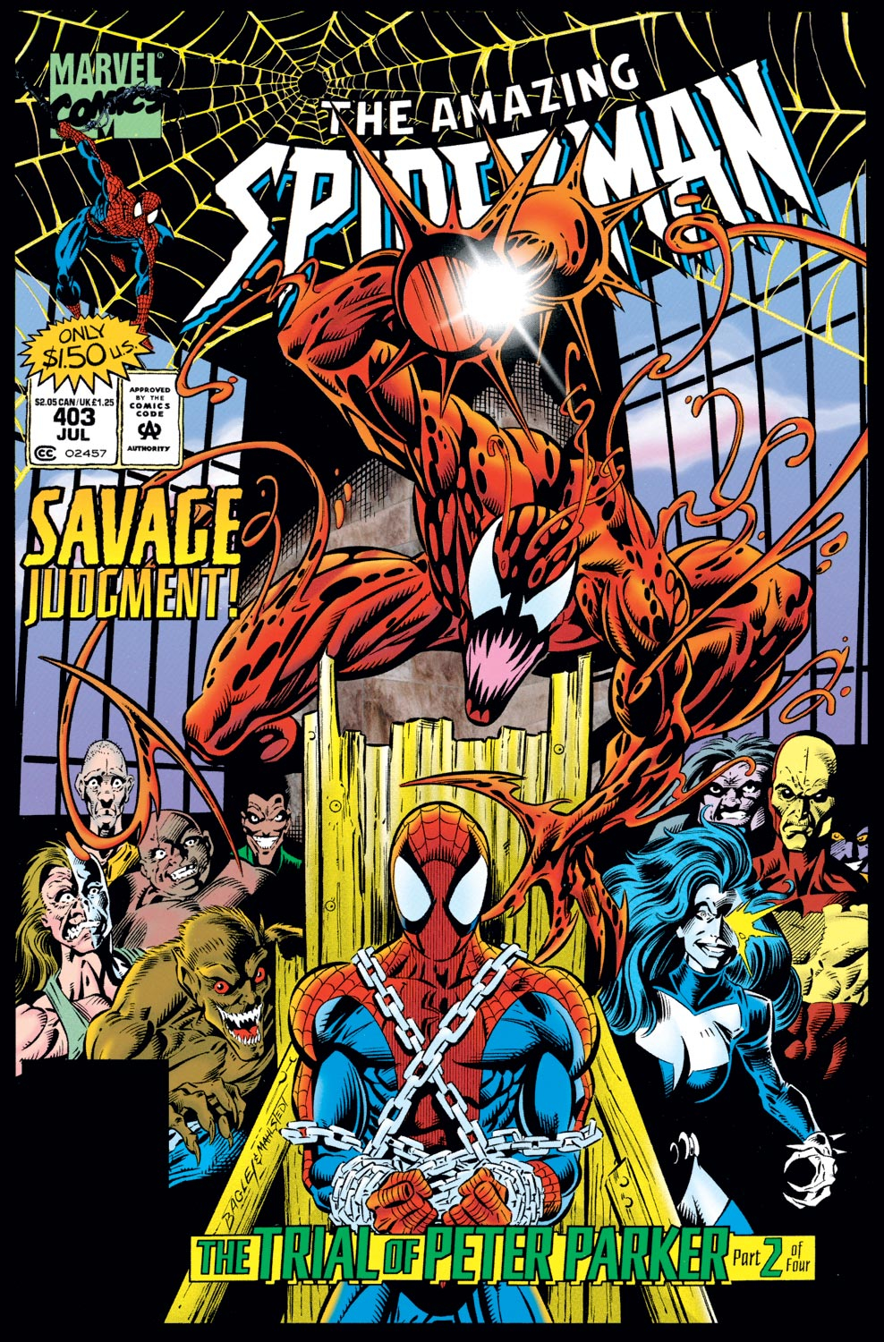 Read online The Amazing Spider-Man (1963) comic -  Issue #403 - 1