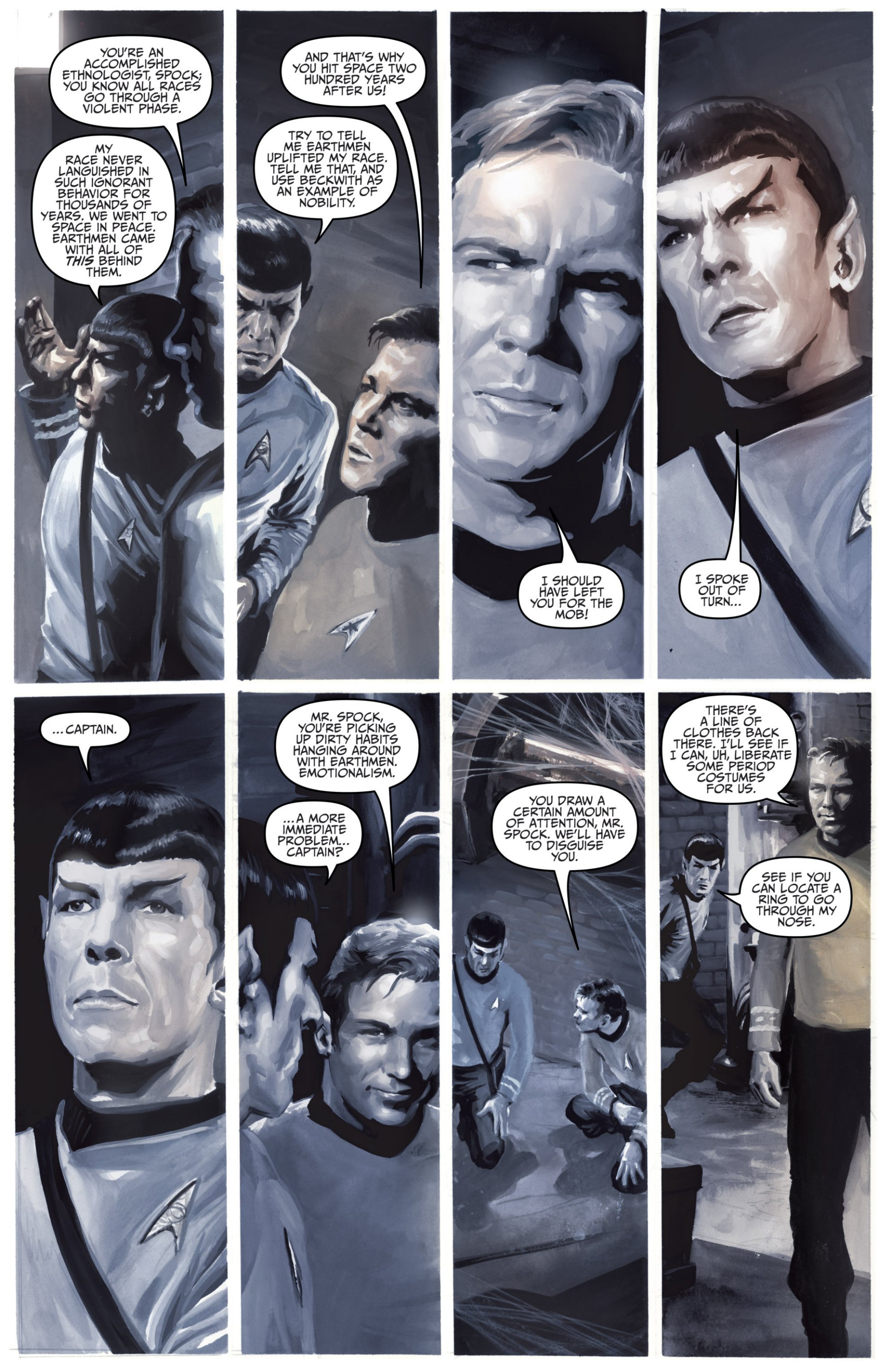 Read online Star Trek: Harlan Ellison's Original The City on the Edge of Forever Teleplay comic -  Issue #3 - 4