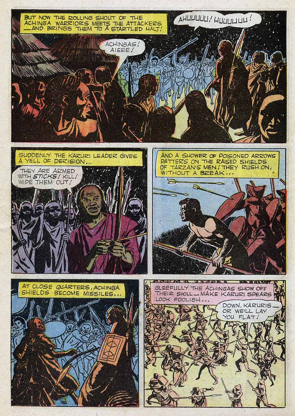 Read online Tarzan (1948) comic -  Issue #101 - 12