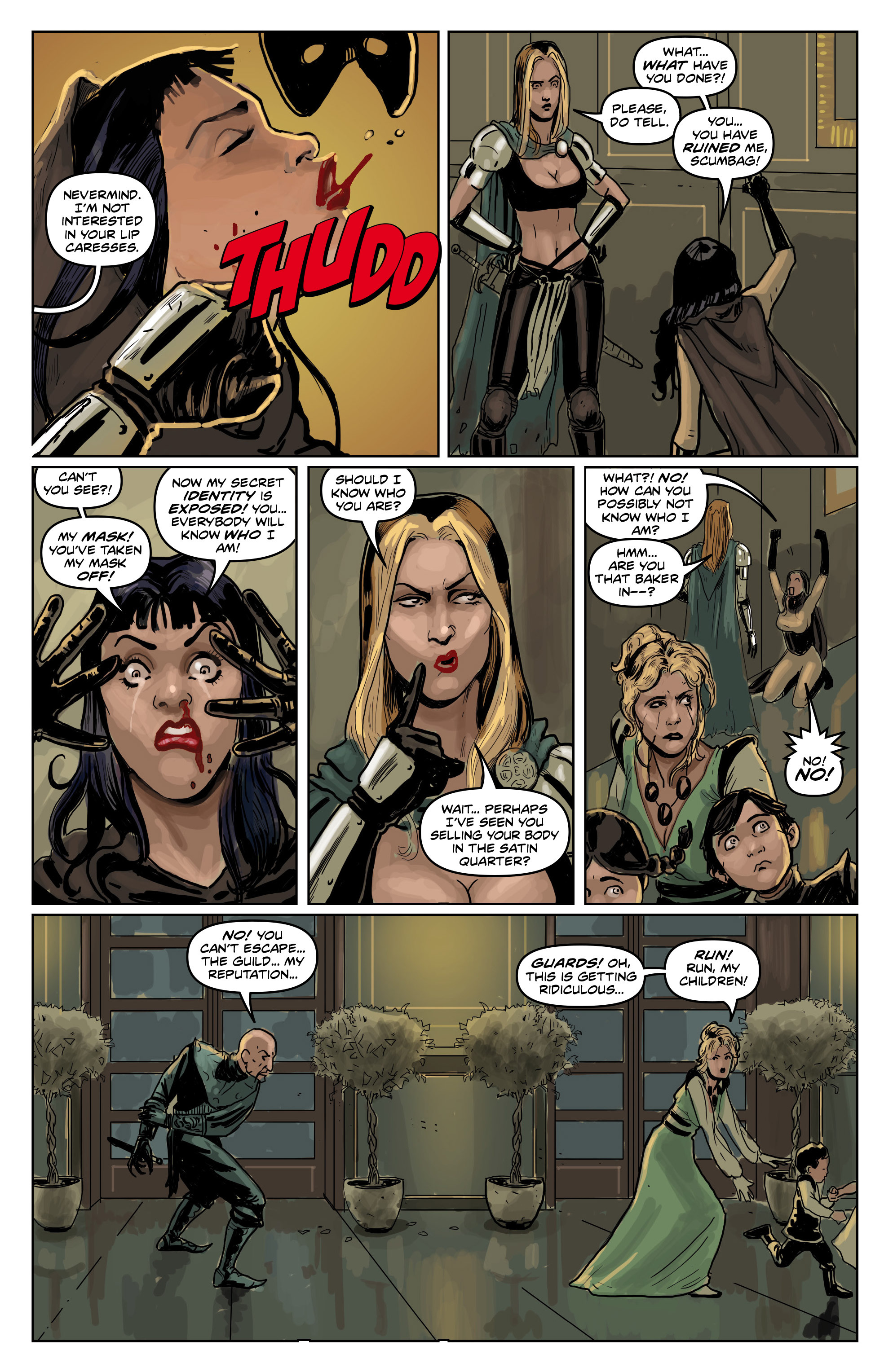 Read online Rogues! (2013) comic -  Issue #6 - 8
