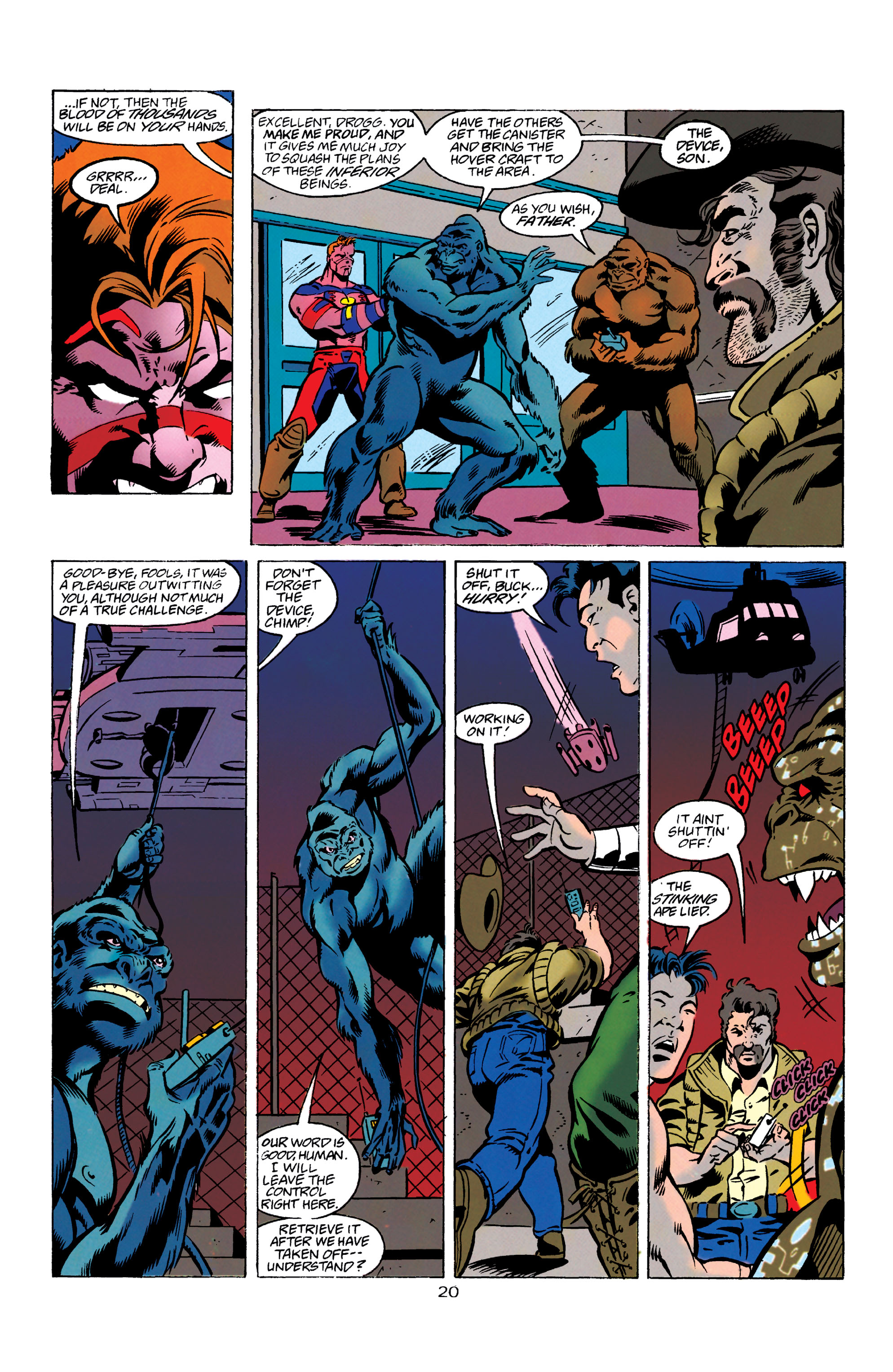 Read online Guy Gardner: Warrior comic -  Issue #40 - 20