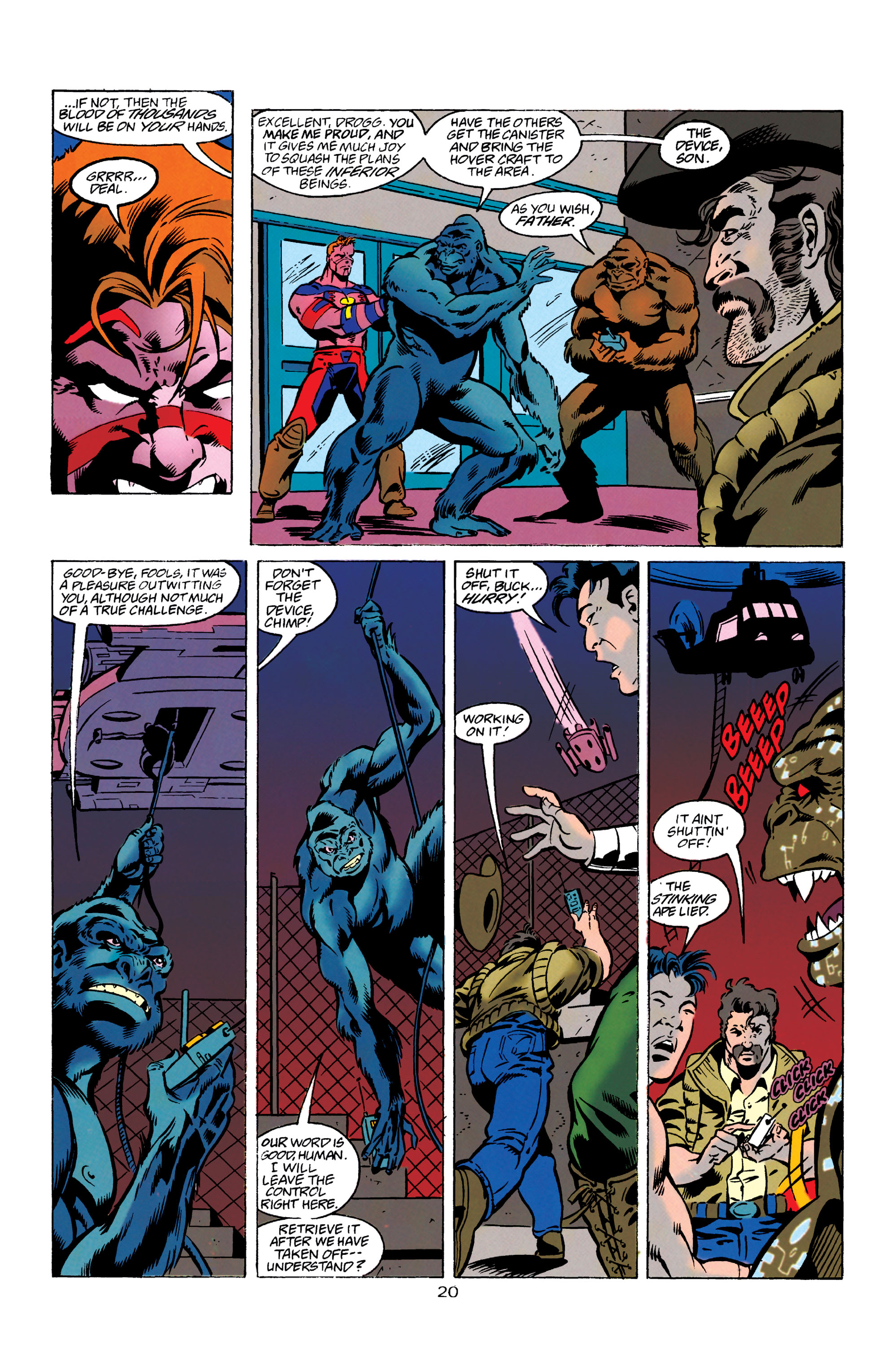 Read online Guy Gardner: Warrior comic -  Issue #40 - 20