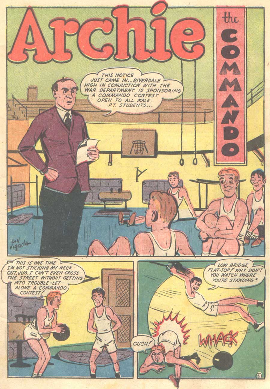 Read online Pep Comics comic -  Issue #51 - 32