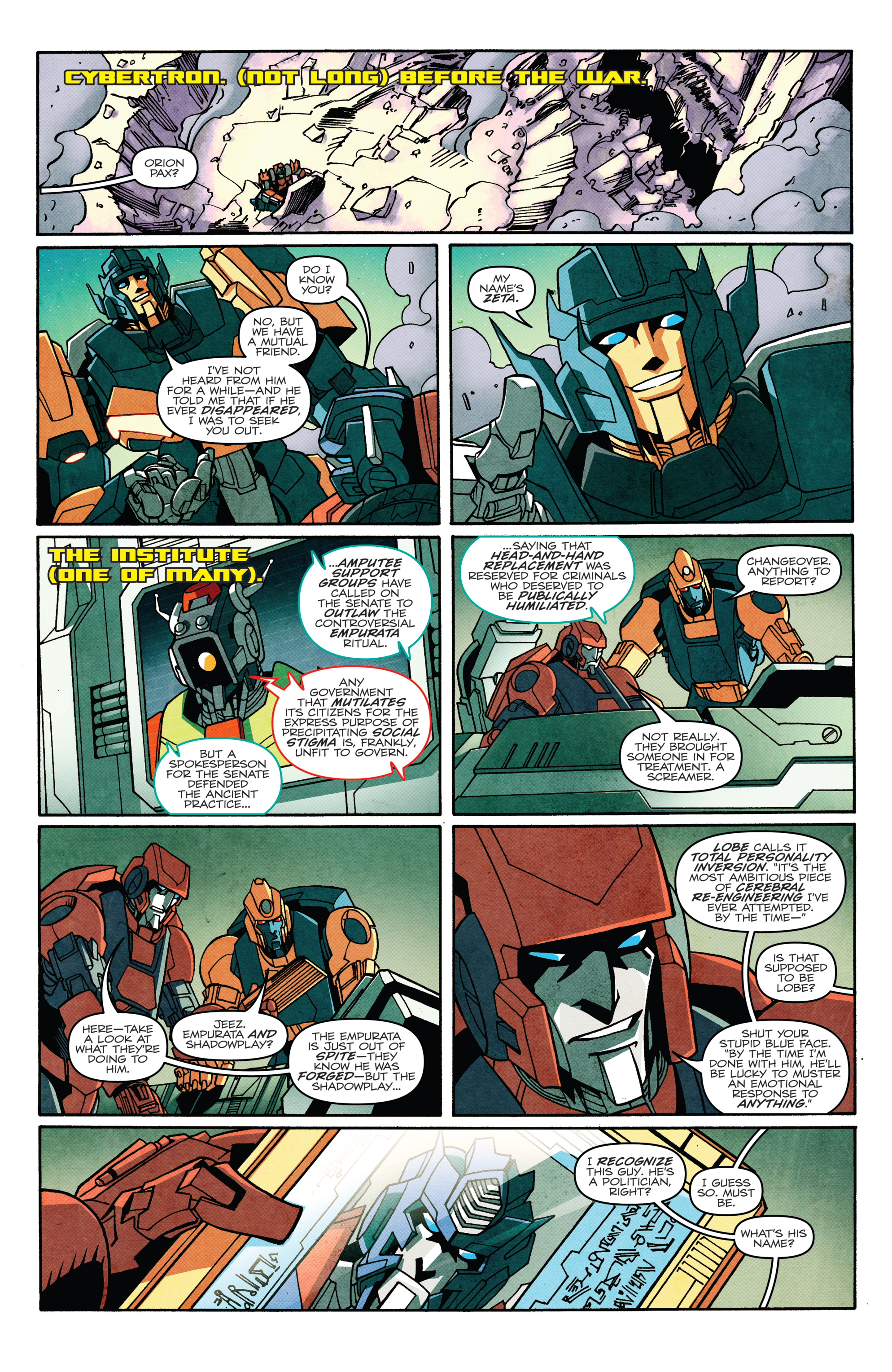 Read online Transformers: The IDW Collection Phase Two comic -  Issue # TPB 3 (Part 3) - 6
