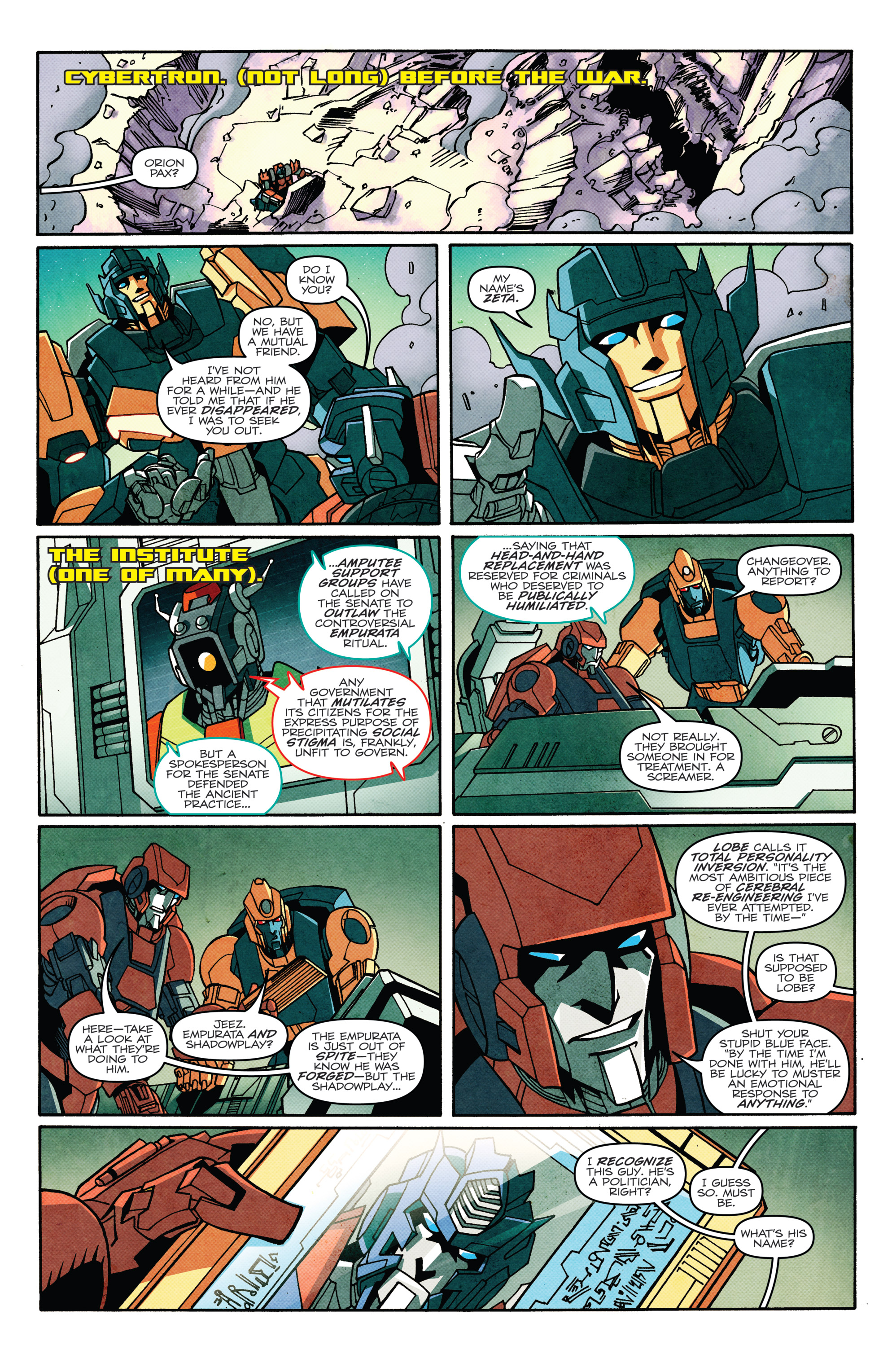 Read online Transformers: The IDW Collection Phase Two comic -  Issue # TPB 3 (Part 3) - 6