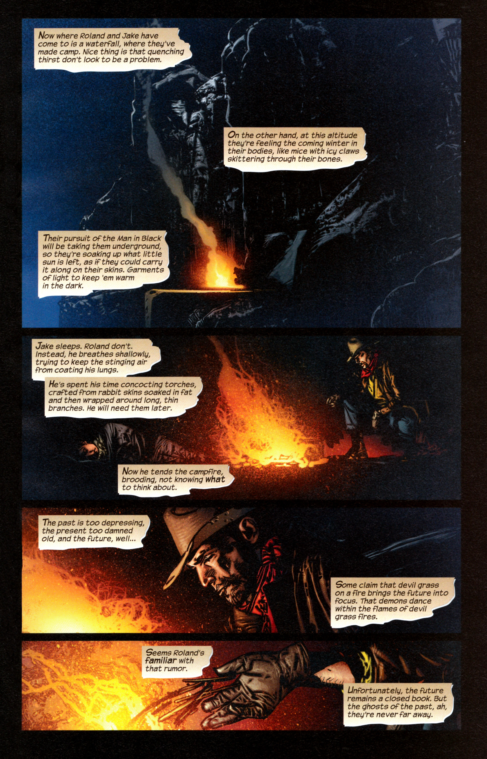 Read online Dark Tower: The Gunslinger - The Man in Black comic -  Issue #1 - 5
