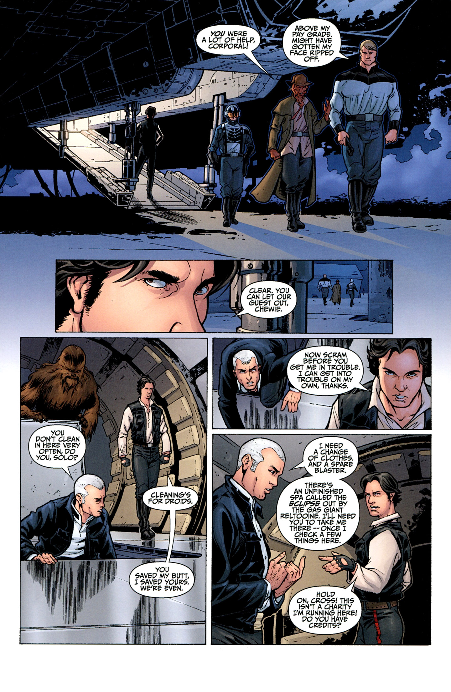 Read online Star Wars: Agent Of The Empire - Iron Eclipse comic -  Issue #3 - 8