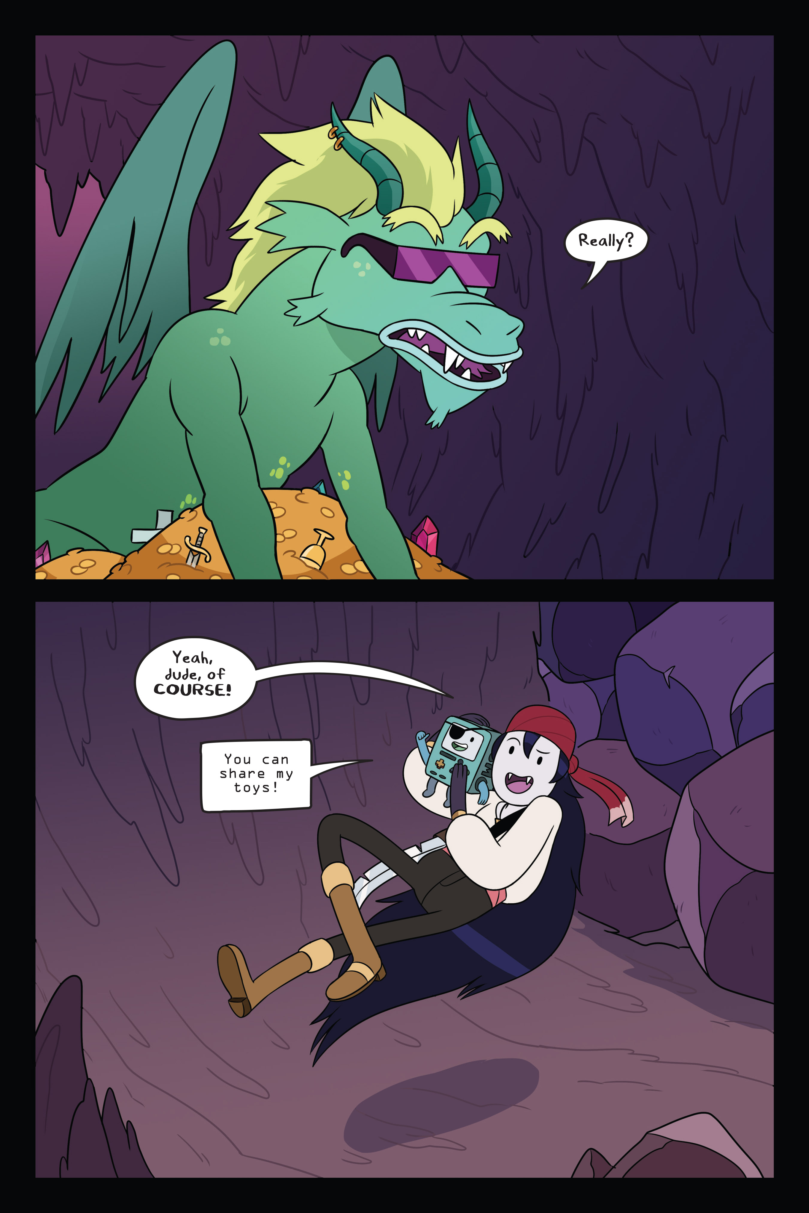 Read online Adventure Time: Marceline the Pirate Queen comic -  Issue # TPB - 96