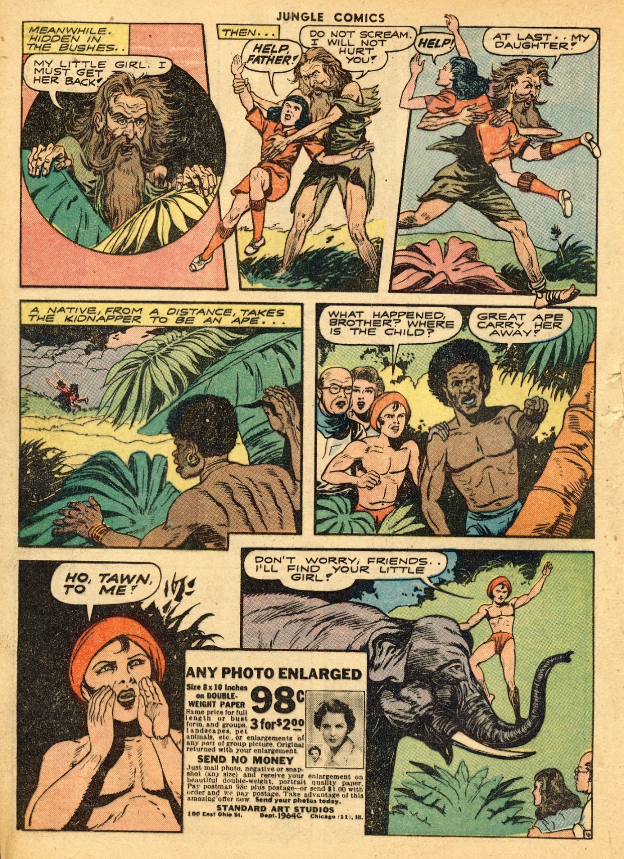 Read online Jungle Comics comic -  Issue #51 - 30