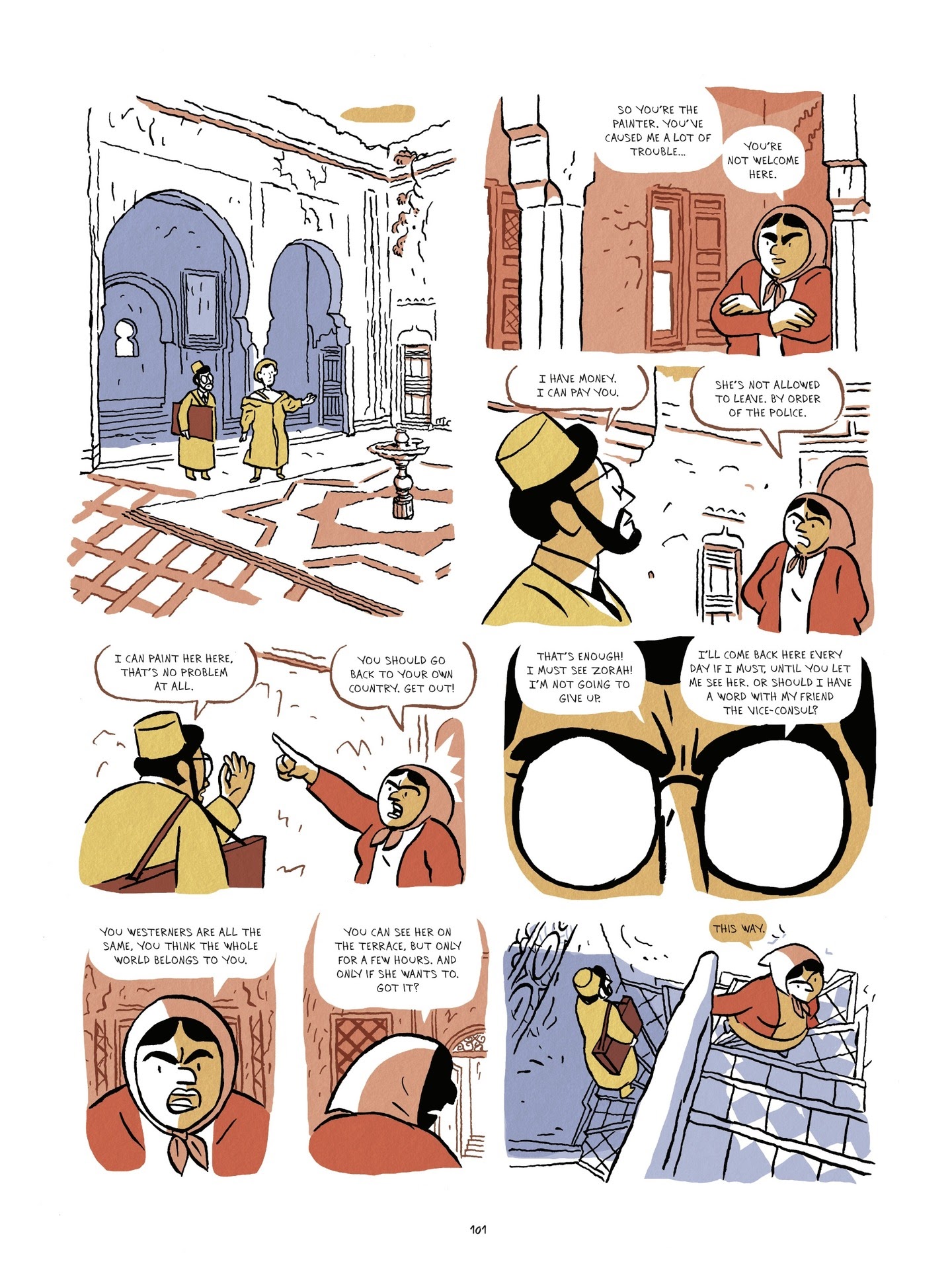Read online Tangier in the Rain comic -  Issue # TPB - 98