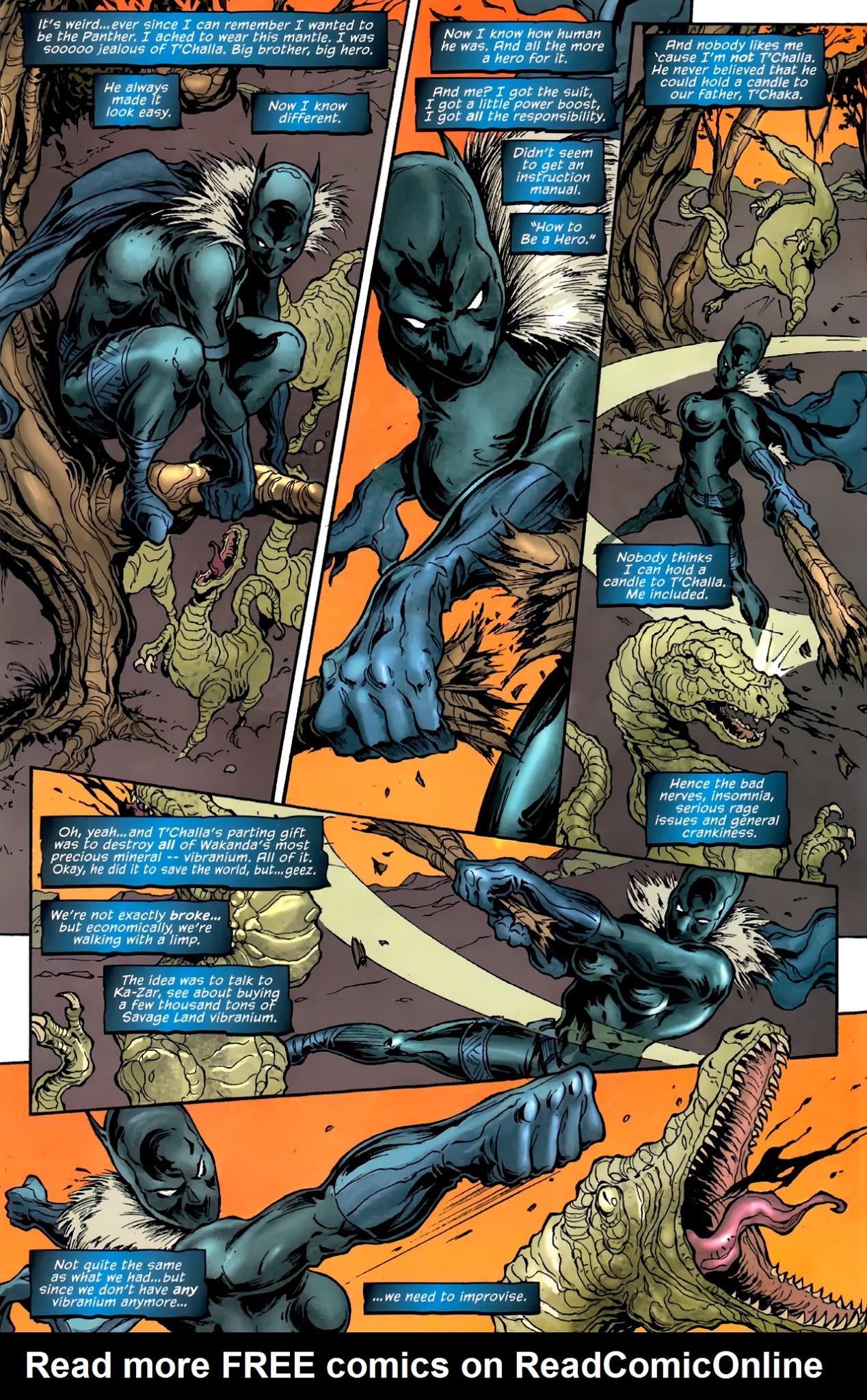 Read online Klaws of the Panther comic -  Issue #1 - 4