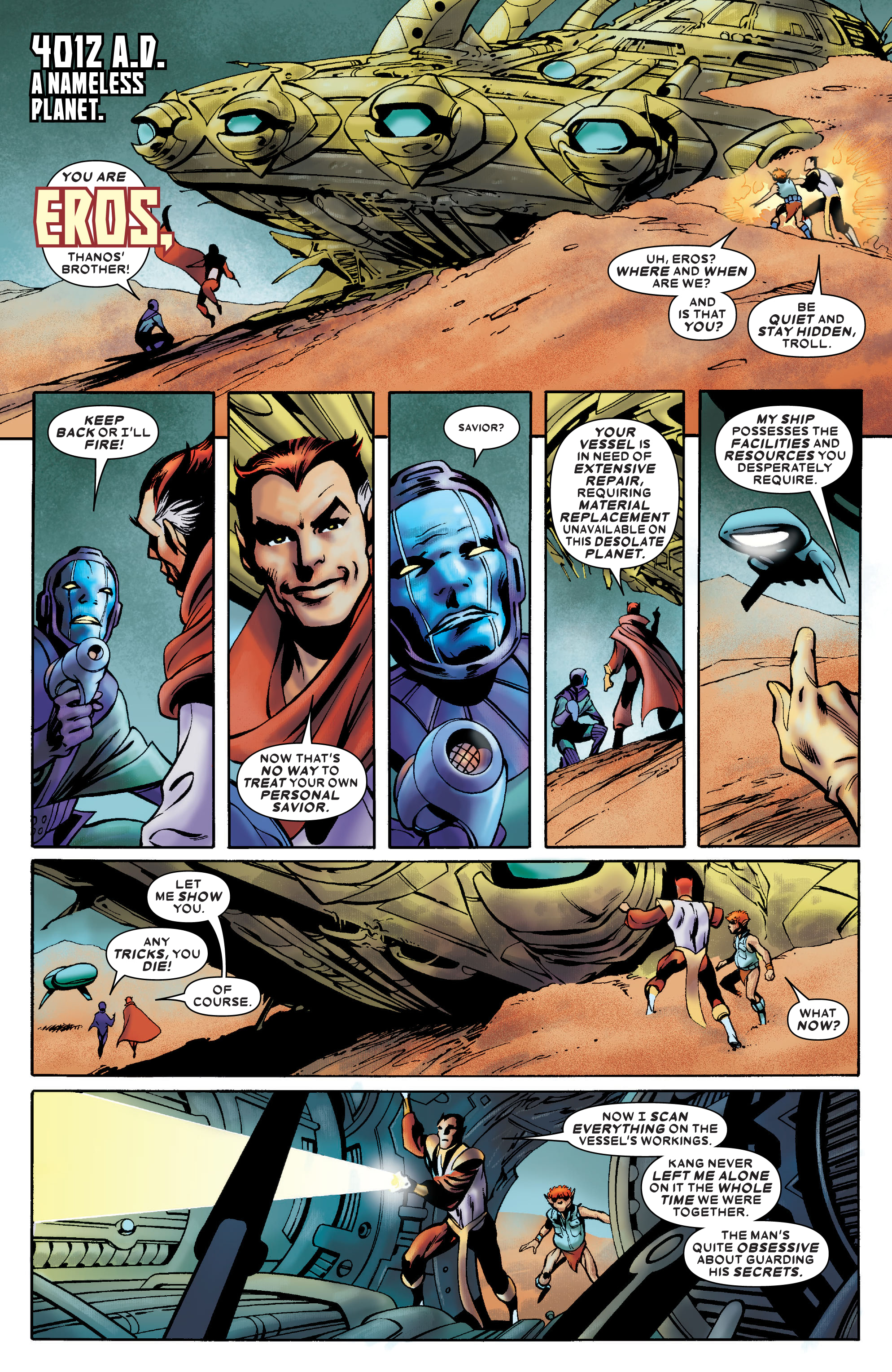 Read online Thanos: The Infinity Saga Omnibus comic -  Issue # TPB (Part 7) - 16