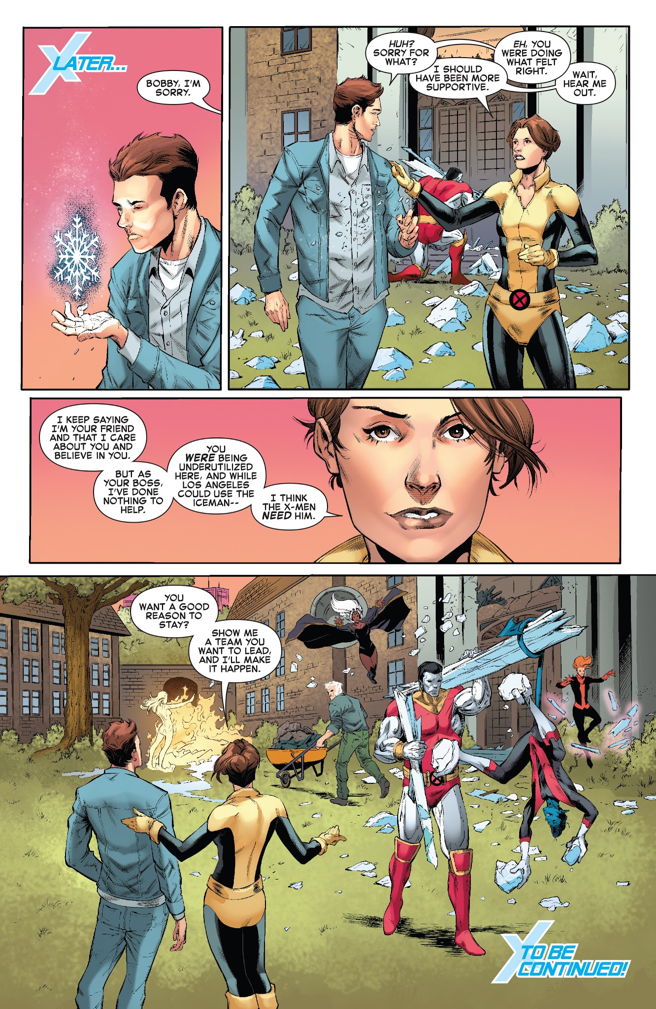 Read online Iceman (2017) comic -  Issue #10 - 21