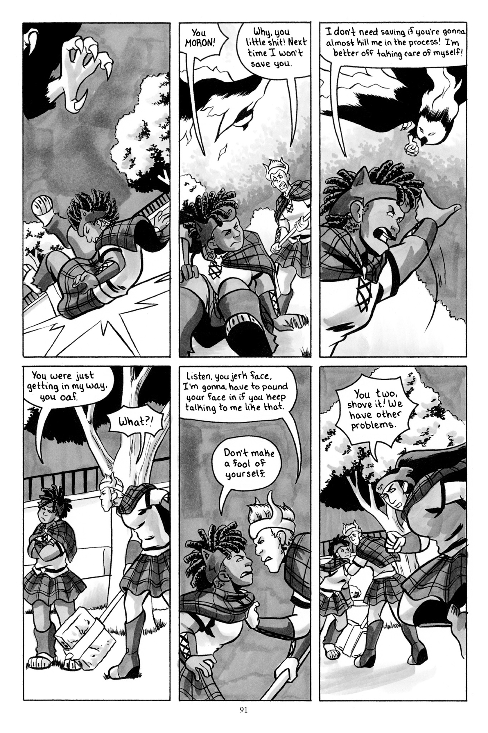 Read online Misfits of Avalon: The Queen of Air and Delinquency comic -  Issue # TPB (Part 1) - 89