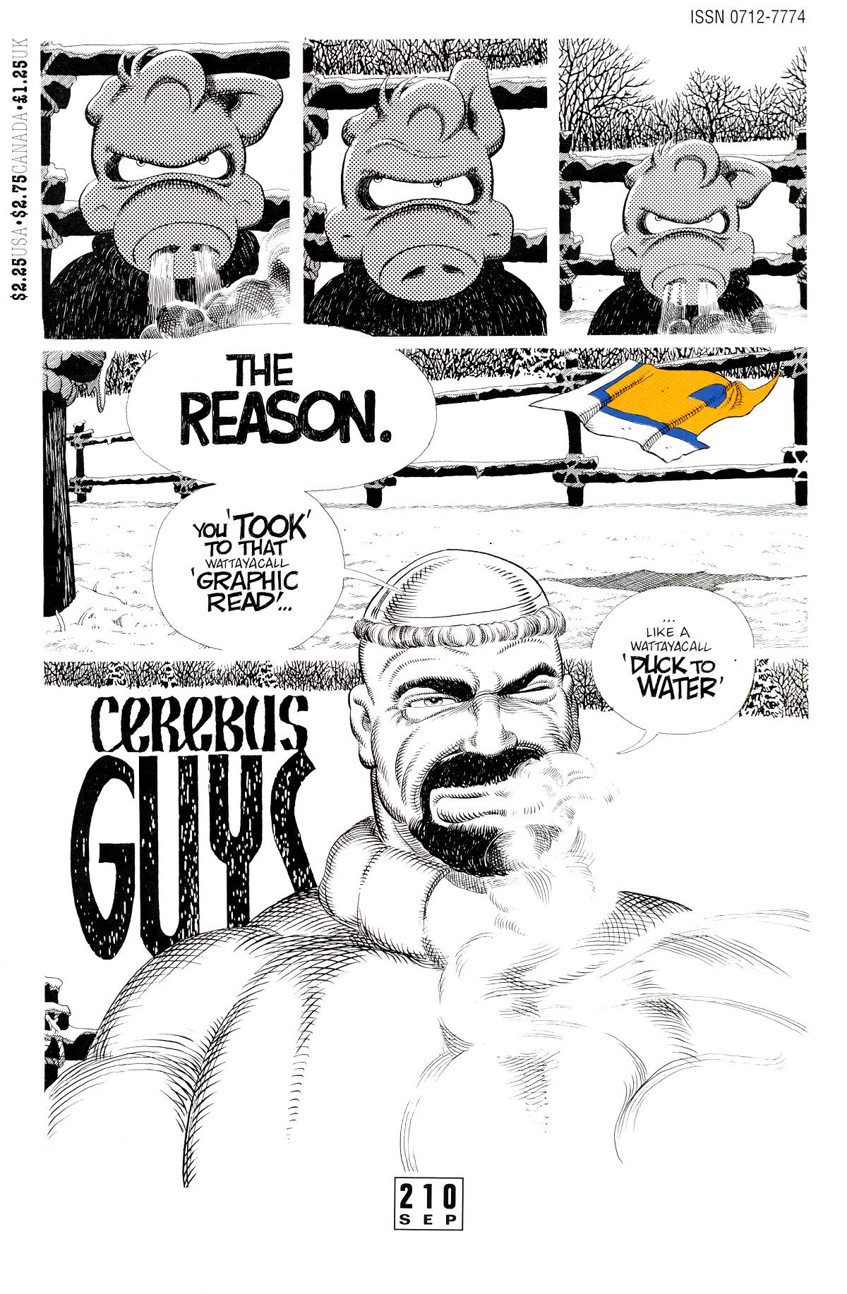 Read online Cerebus comic -  Issue #210 - 1