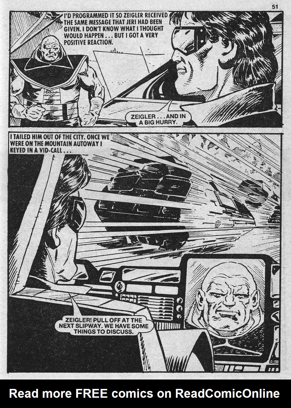 Read online Starblazer comic -  Issue #258 - 51