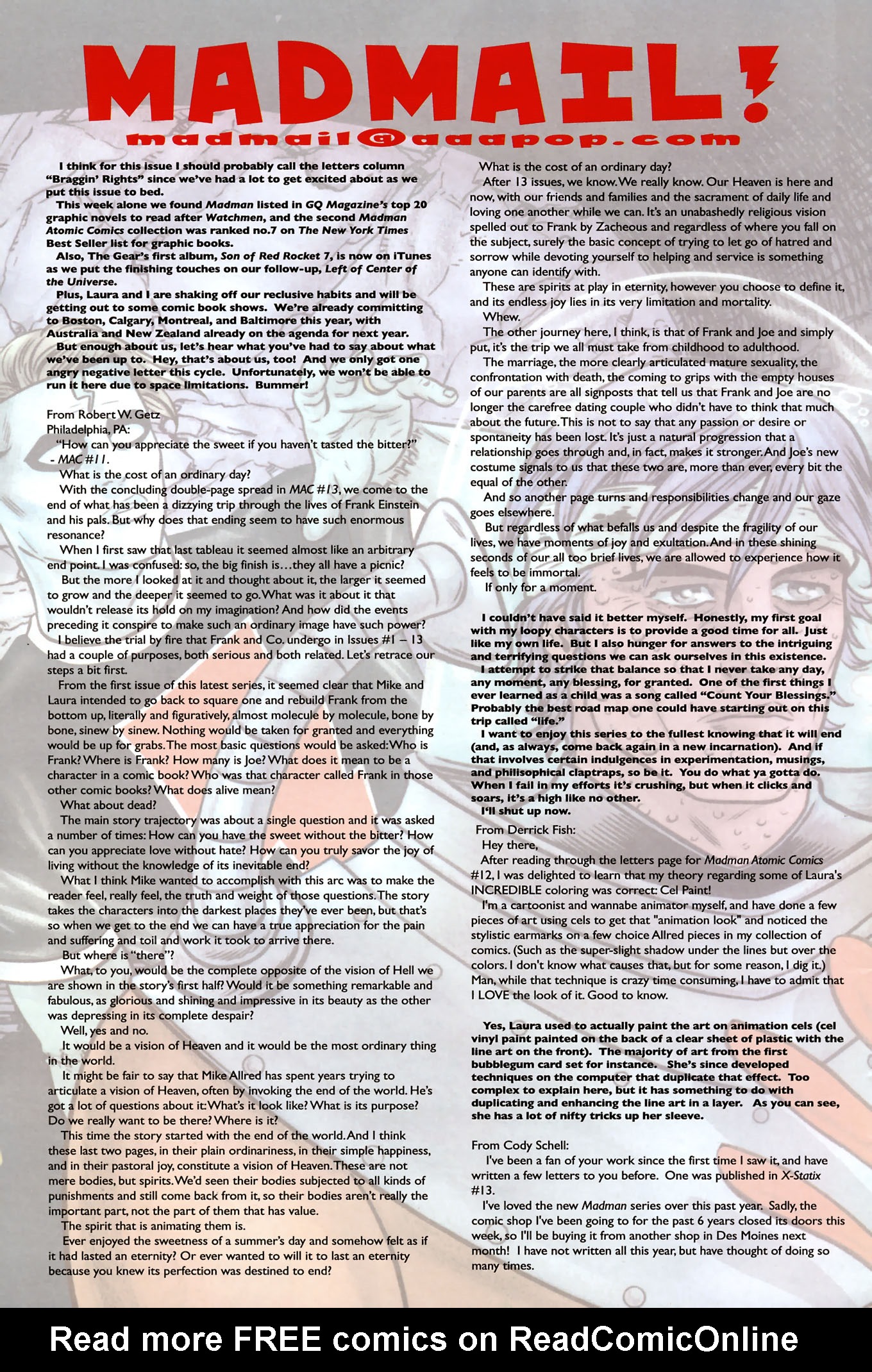 Read online Madman Atomic Comics comic -  Issue #15 - 25
