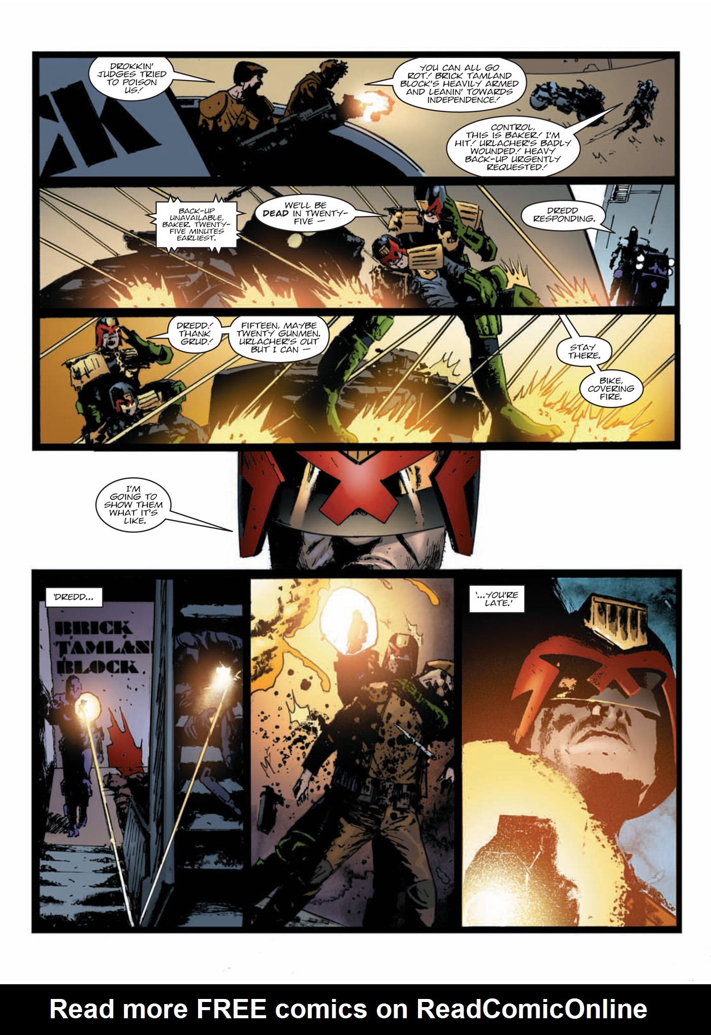 Read online Judge Dredd: Day of Chaos: Fallout comic -  Issue # TPB (Part 1) - 40
