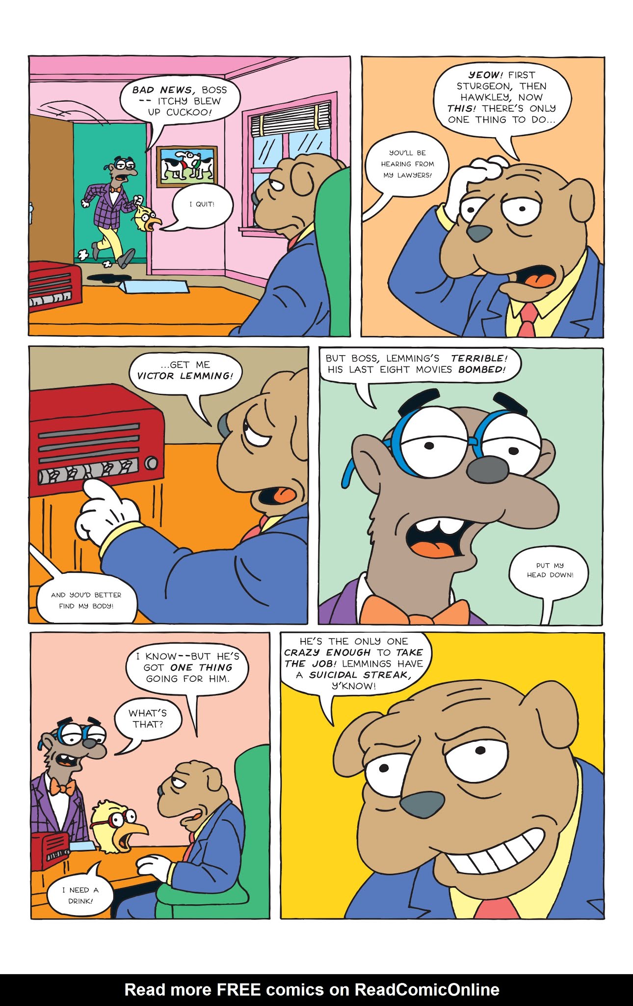 Read online Itchy & Scratchy Comics comic -  Issue #2 - 19