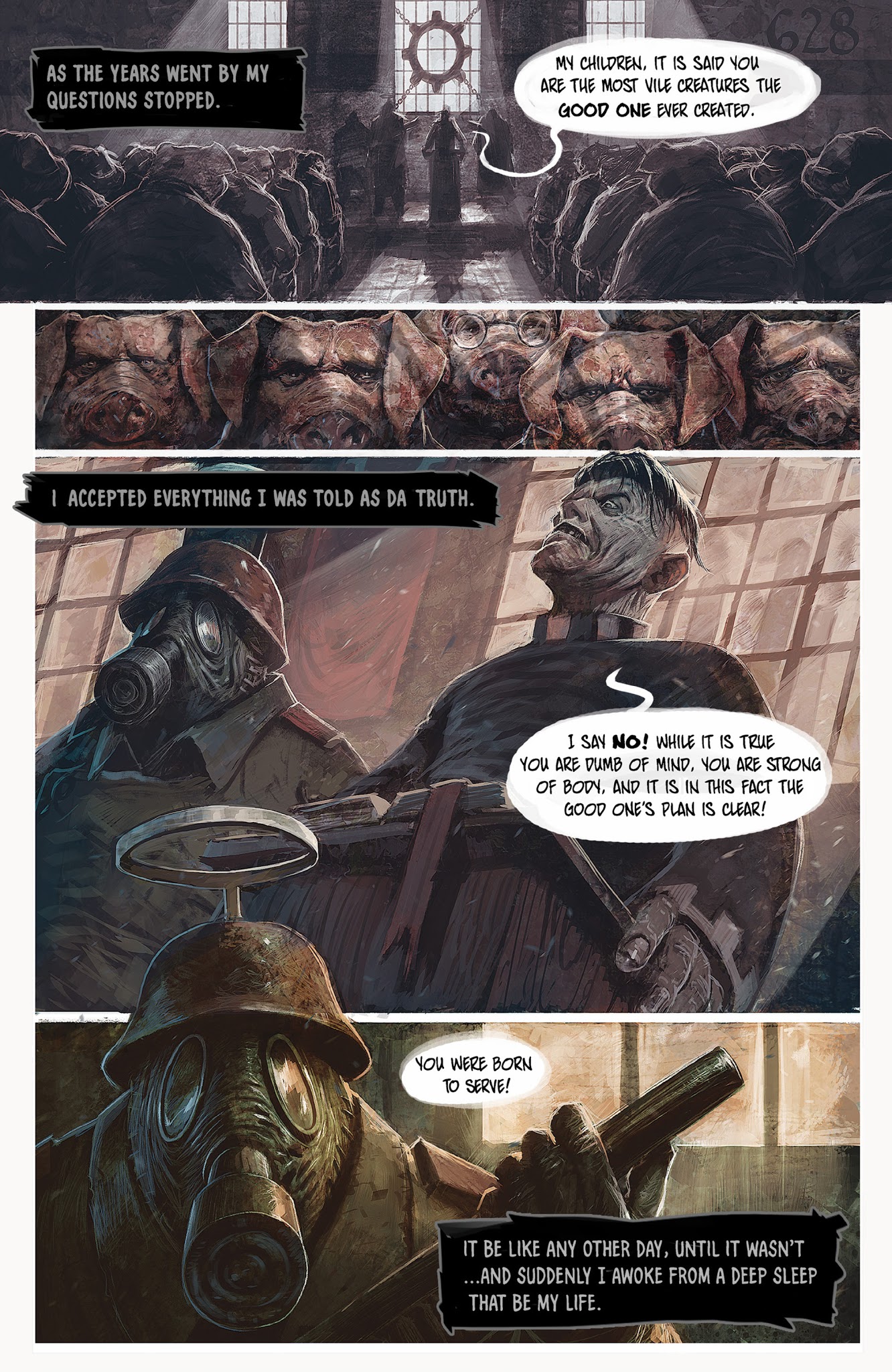 Read online Oink: Heaven's Butcher comic -  Issue # TPB - 18