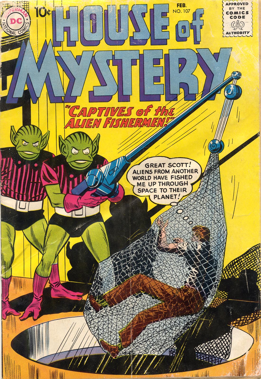 Read online House of Mystery (1951) comic -  Issue #107 - 1