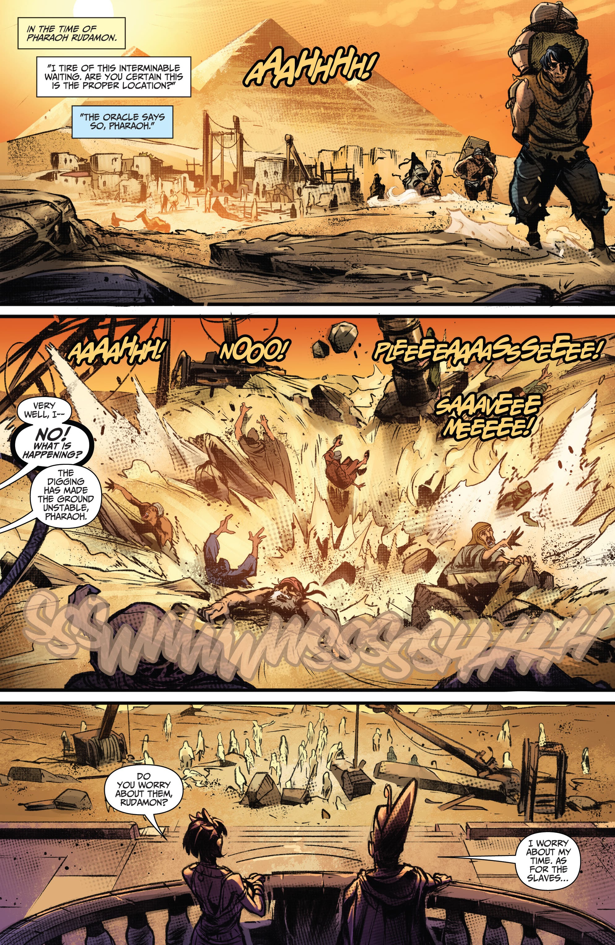 Read online Myths & Legends Quarterly: Blood Pharaoh comic -  Issue # Full - 17