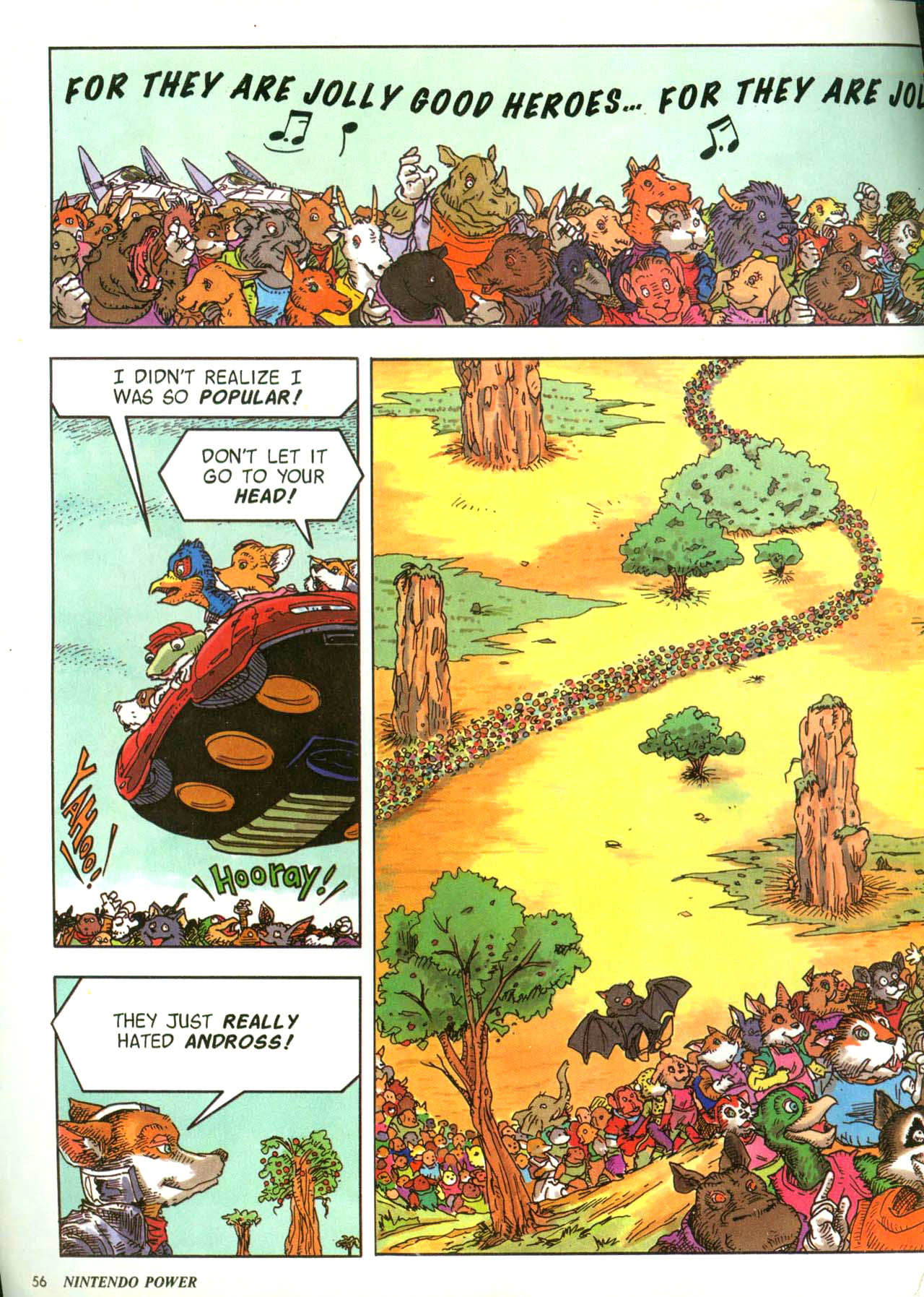 Read online Nintendo Power comic -  Issue #54 - 59