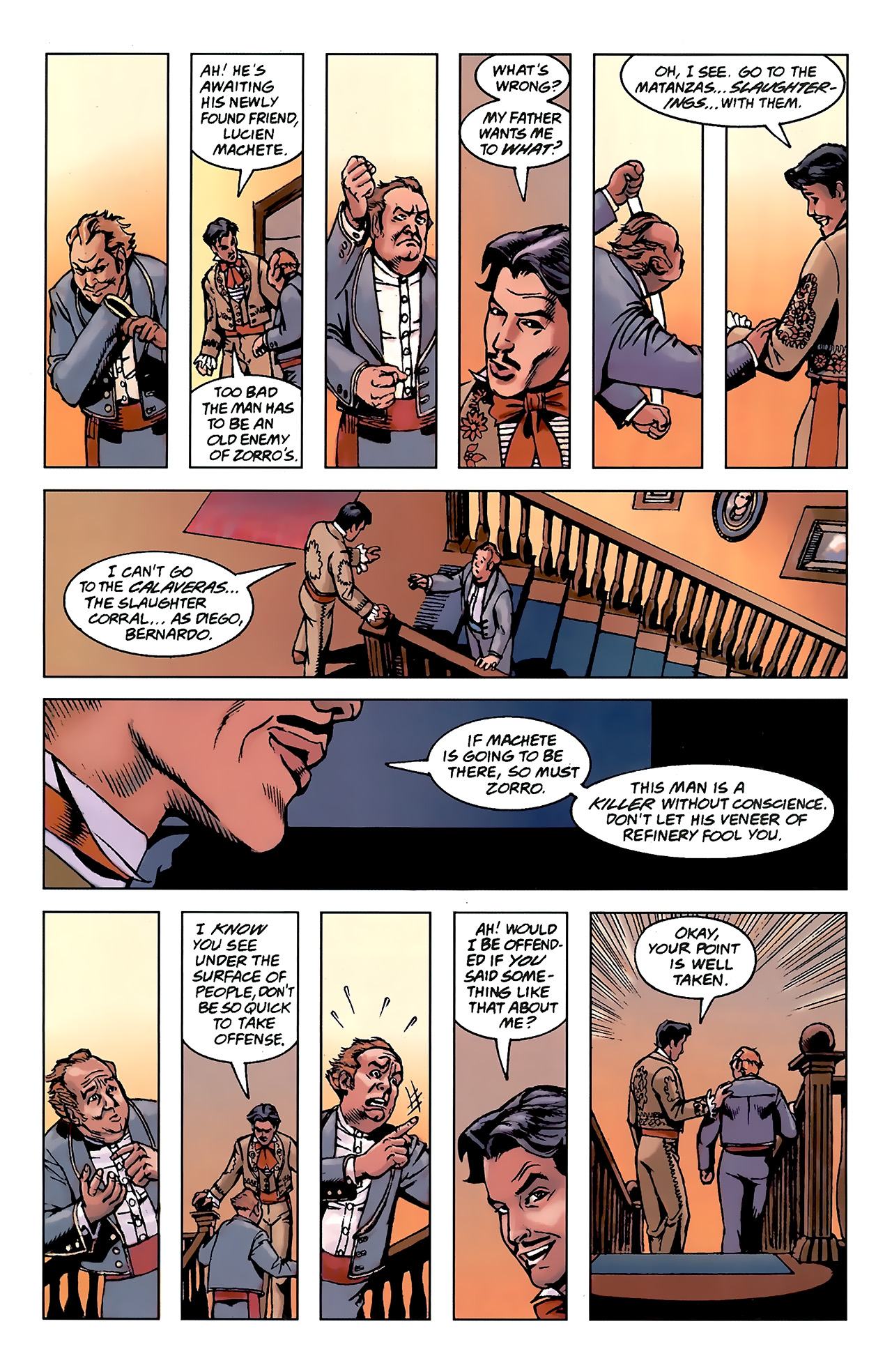 Read online Zorro: Matanzas comic -  Issue #1 - 16