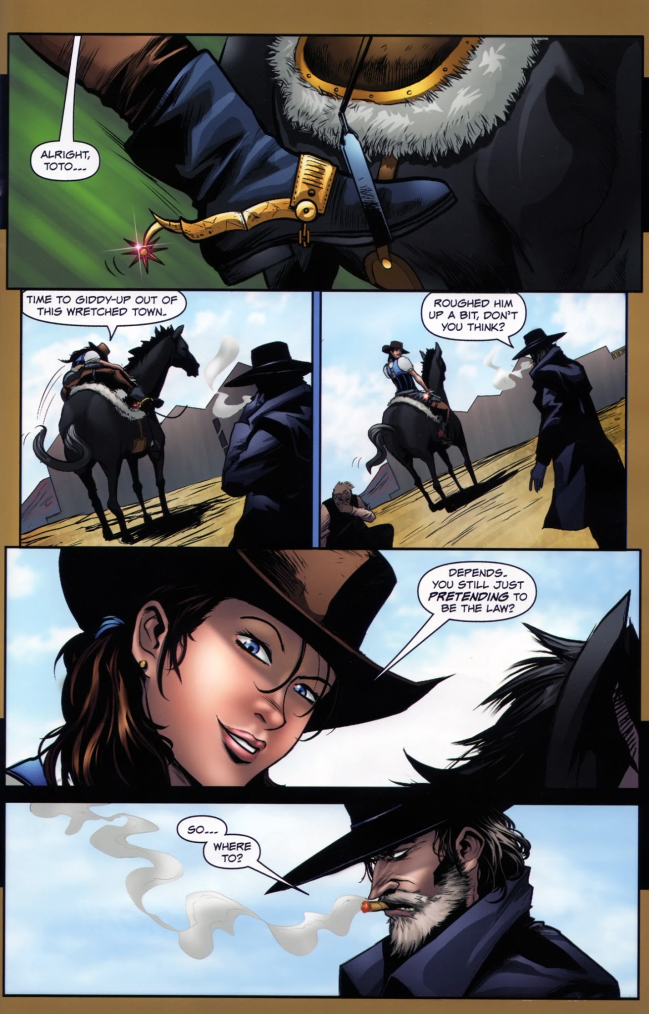 Read online The Legend of Oz: The Wicked West comic -  Issue #2 - 13