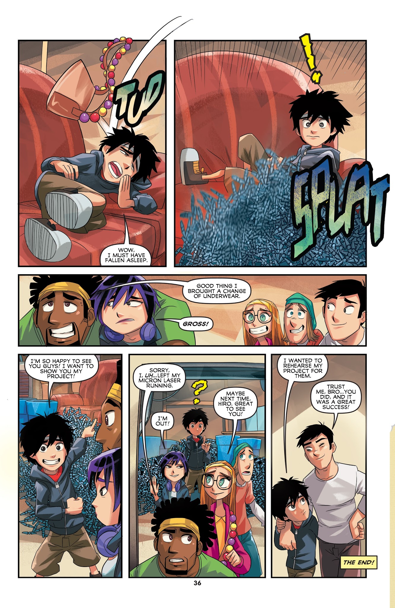 Read online Disney Big Hero 6: Heroes of San Fransokyo comic -  Issue # Full - 36
