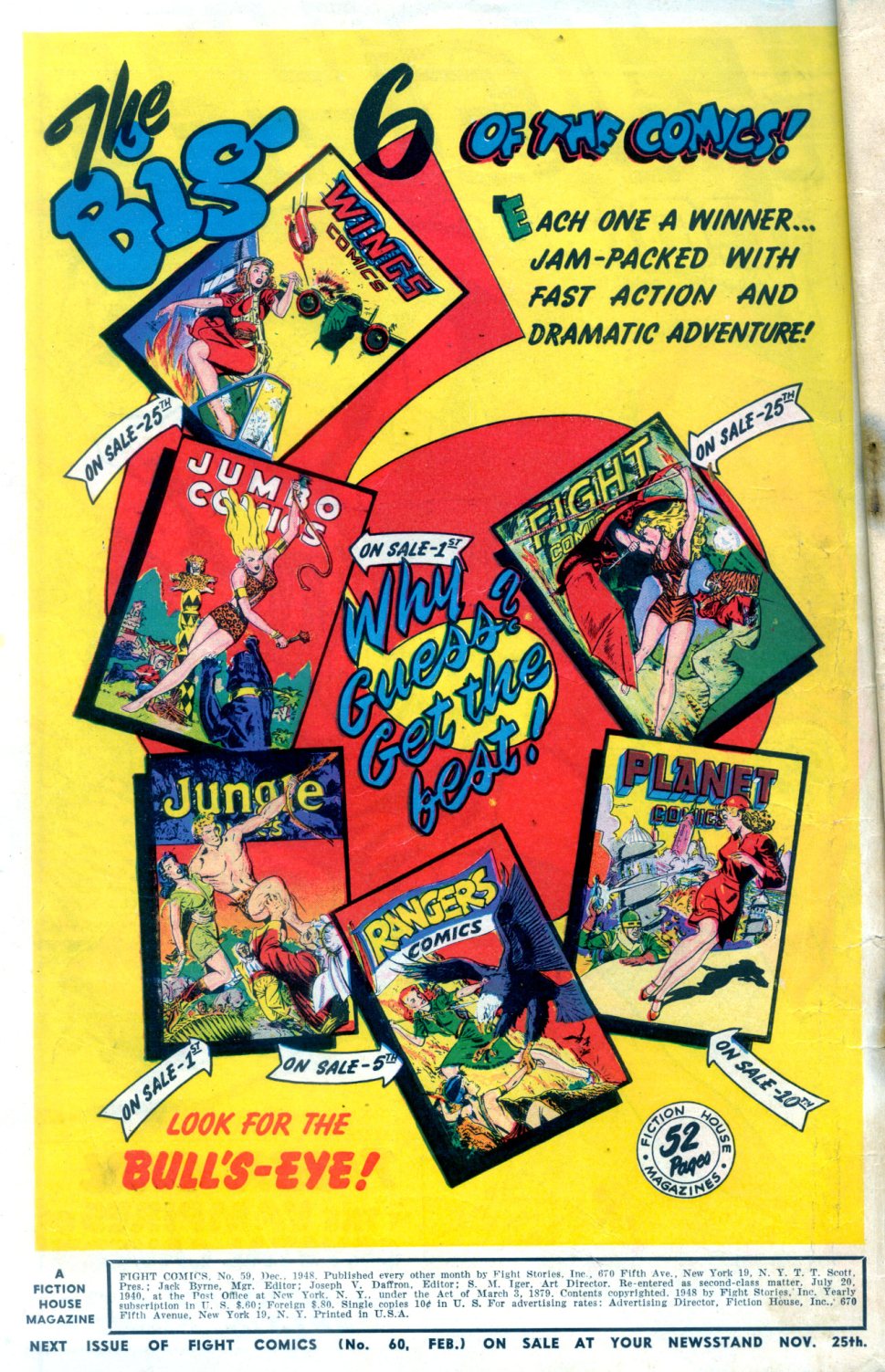 Read online Fight Comics comic -  Issue #59 - 2