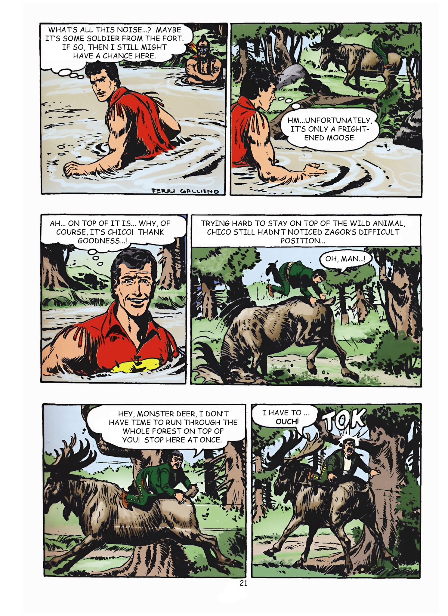 Read online Zenith gigante - Zagor gigante comic -  Issue #2 - 22