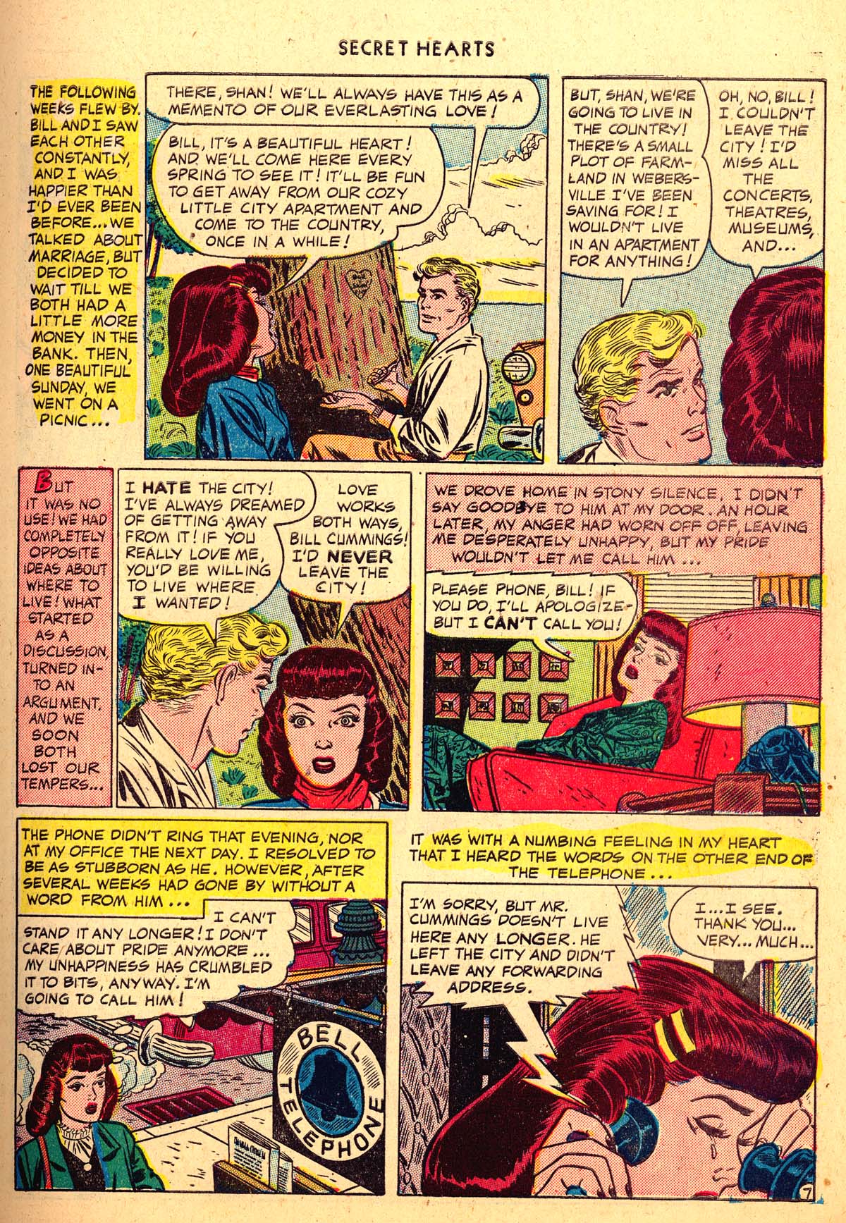 Read online Secret Hearts comic -  Issue #4 - 9